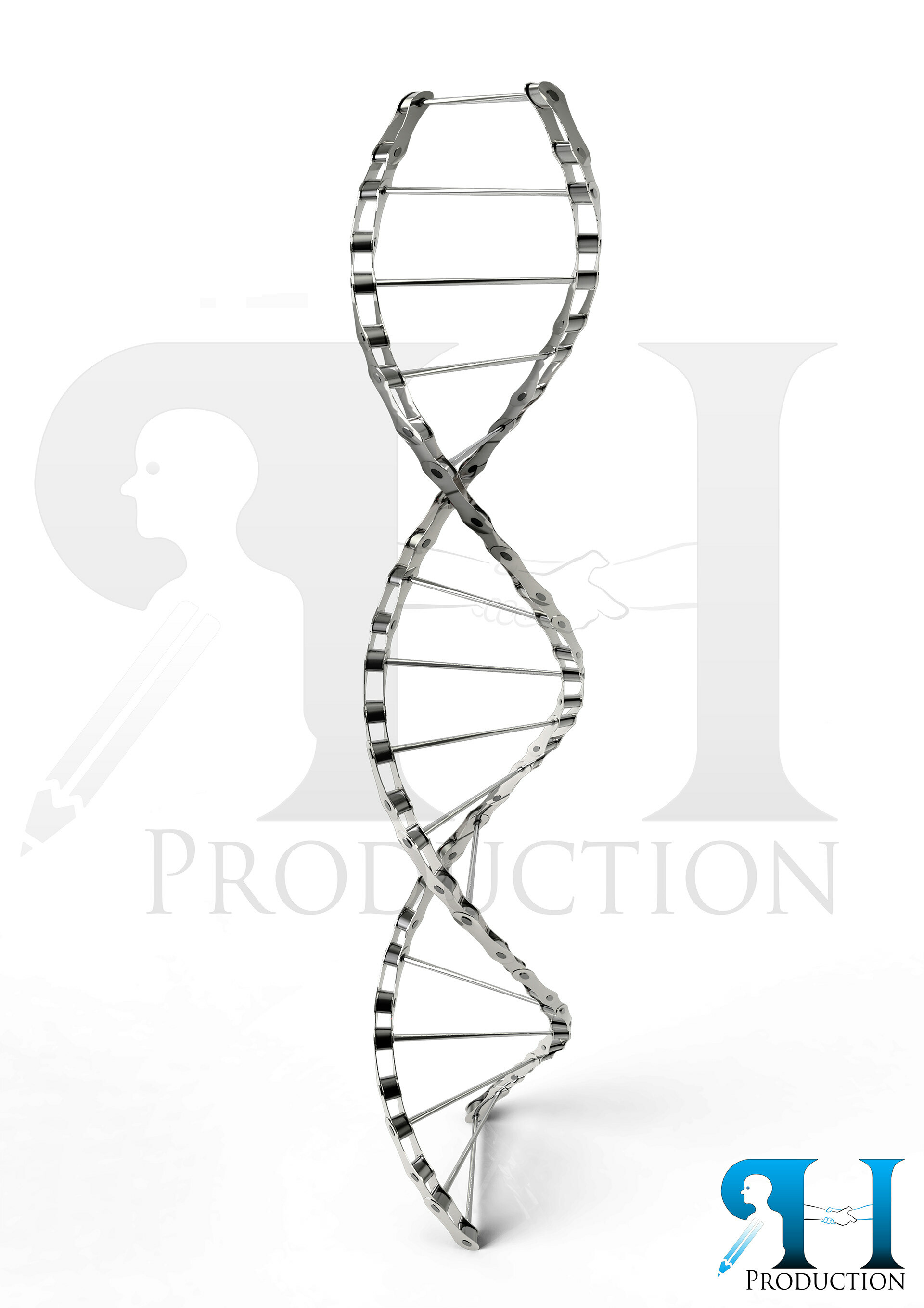 ArtStation - DNA Chain Model