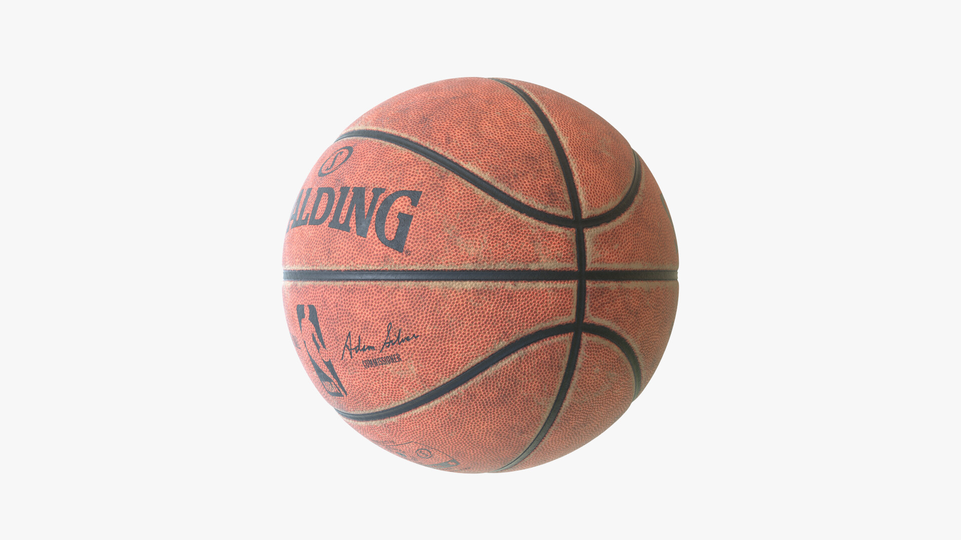 Basketball Spalding NBA Realistic Game Ball 3D model