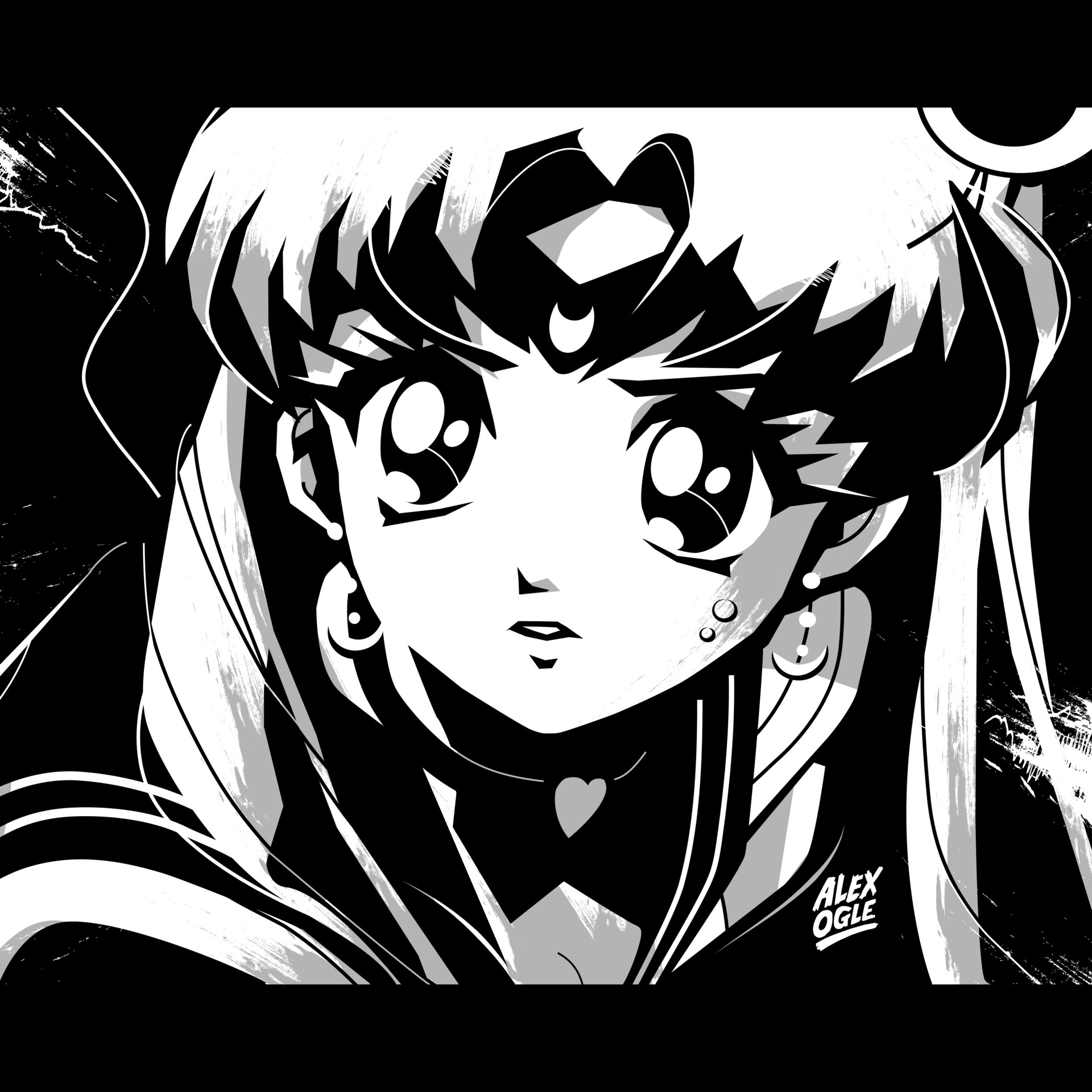 Artstation Sailor Moon Redraw Challenge Alex Ogle