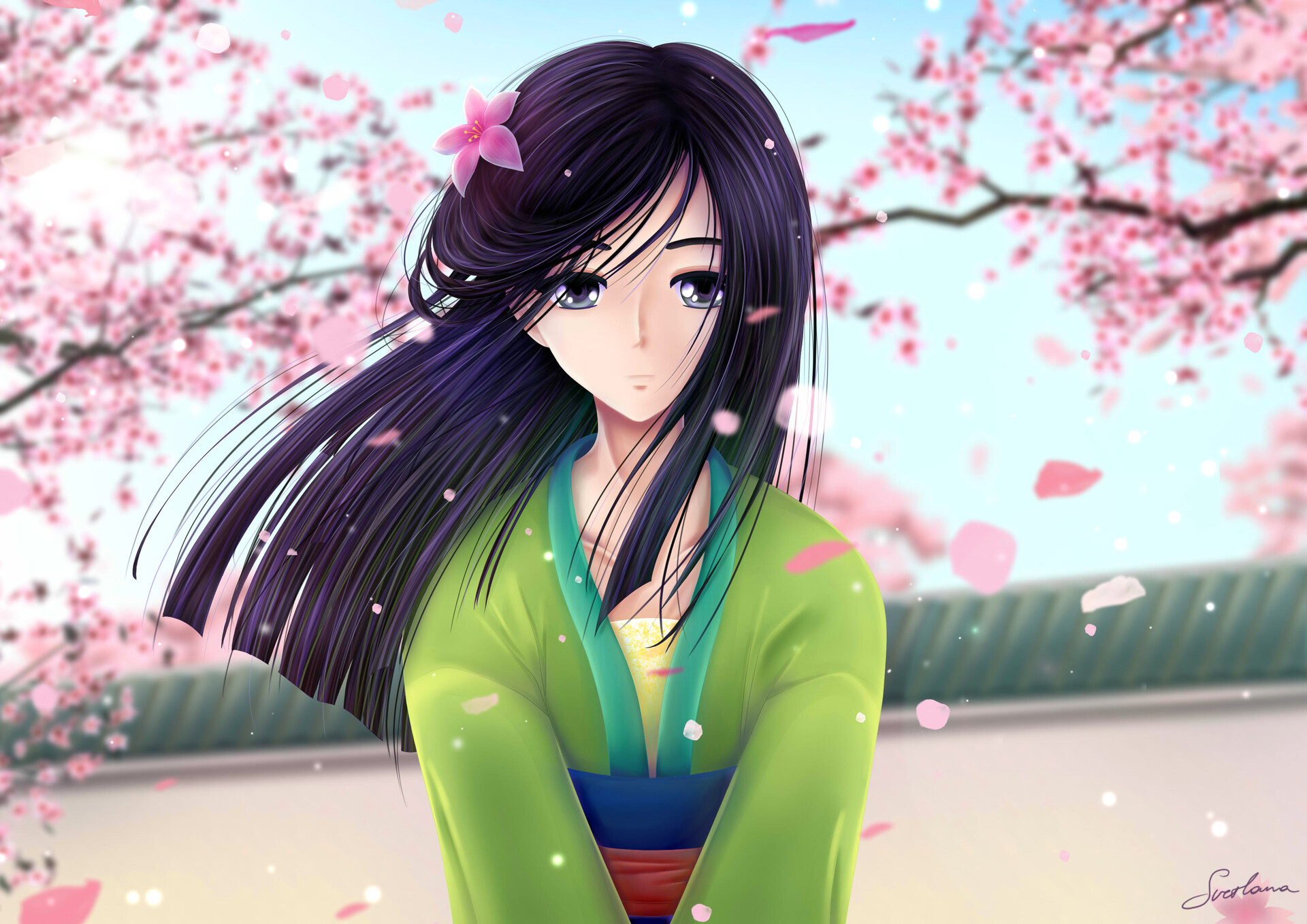 Artstation Mulan Svetlanka Art