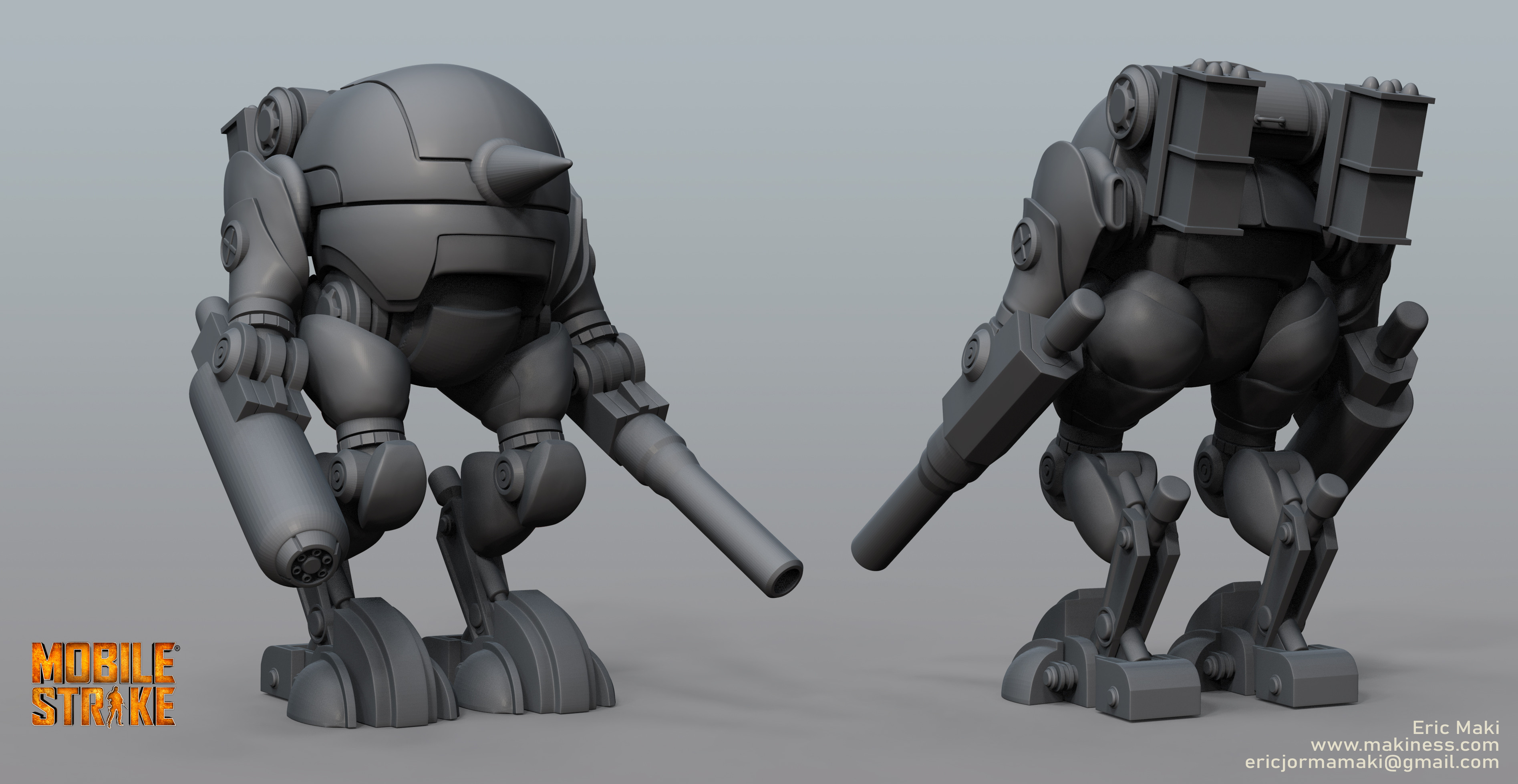 Snowman Mech Sculpt