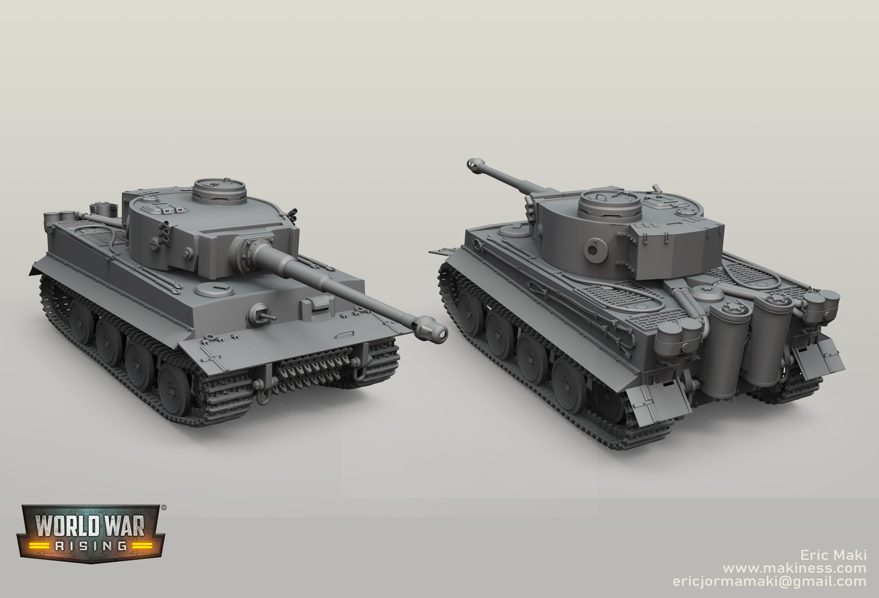 Tiger Tank Sculpt