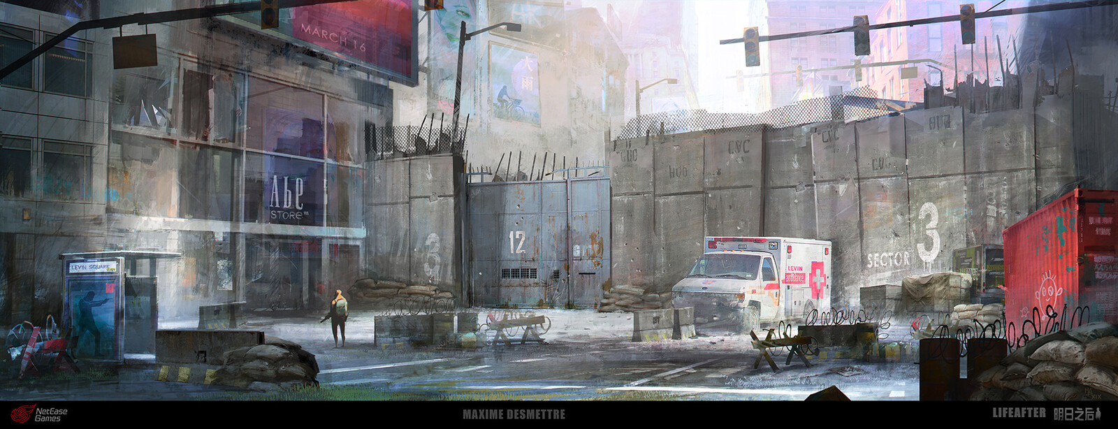 Life After - Security Gate
Concept Art (2019)

