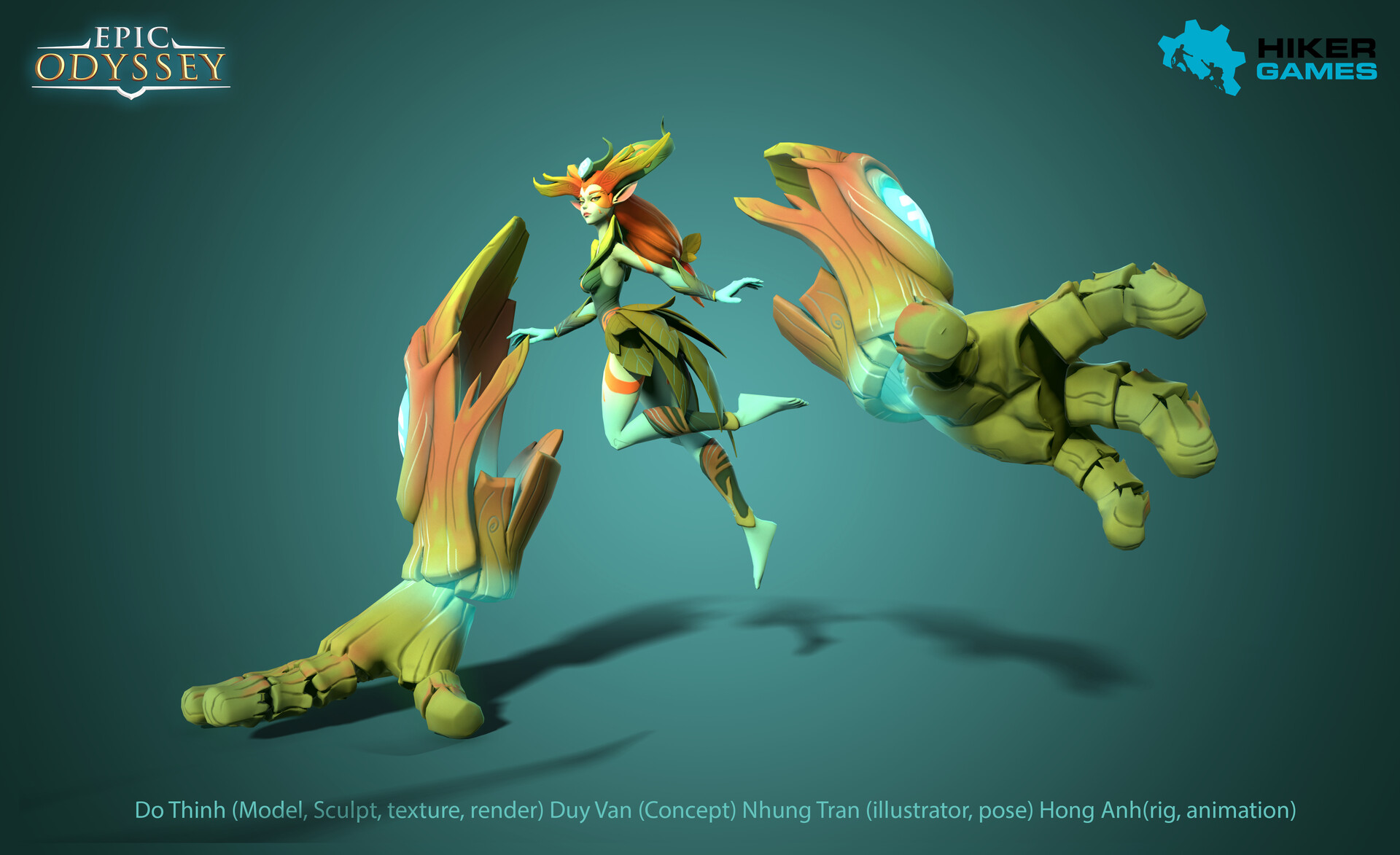 Artstation Dryads Epic Odysey Do Thinh Doducthinh810 Gmail Com
