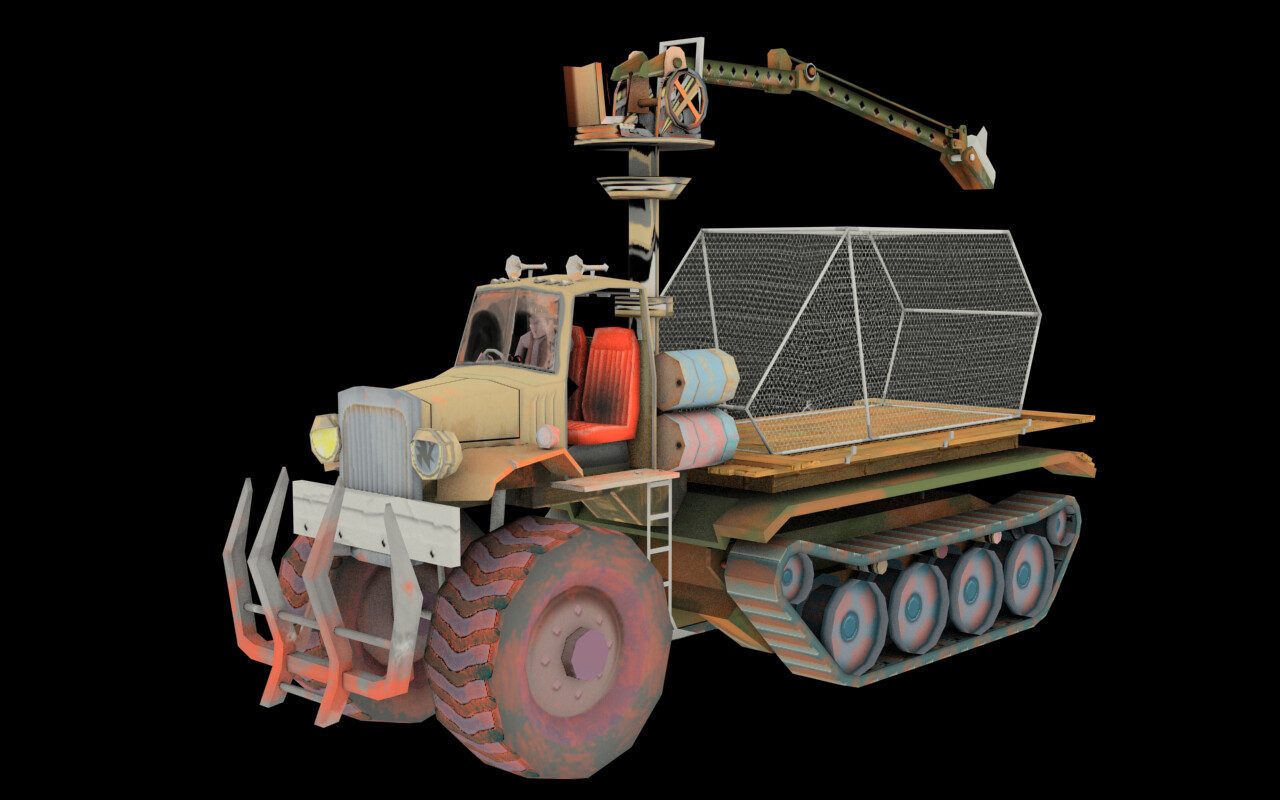 Harm Sollie - McLeach Truck Lowpoly