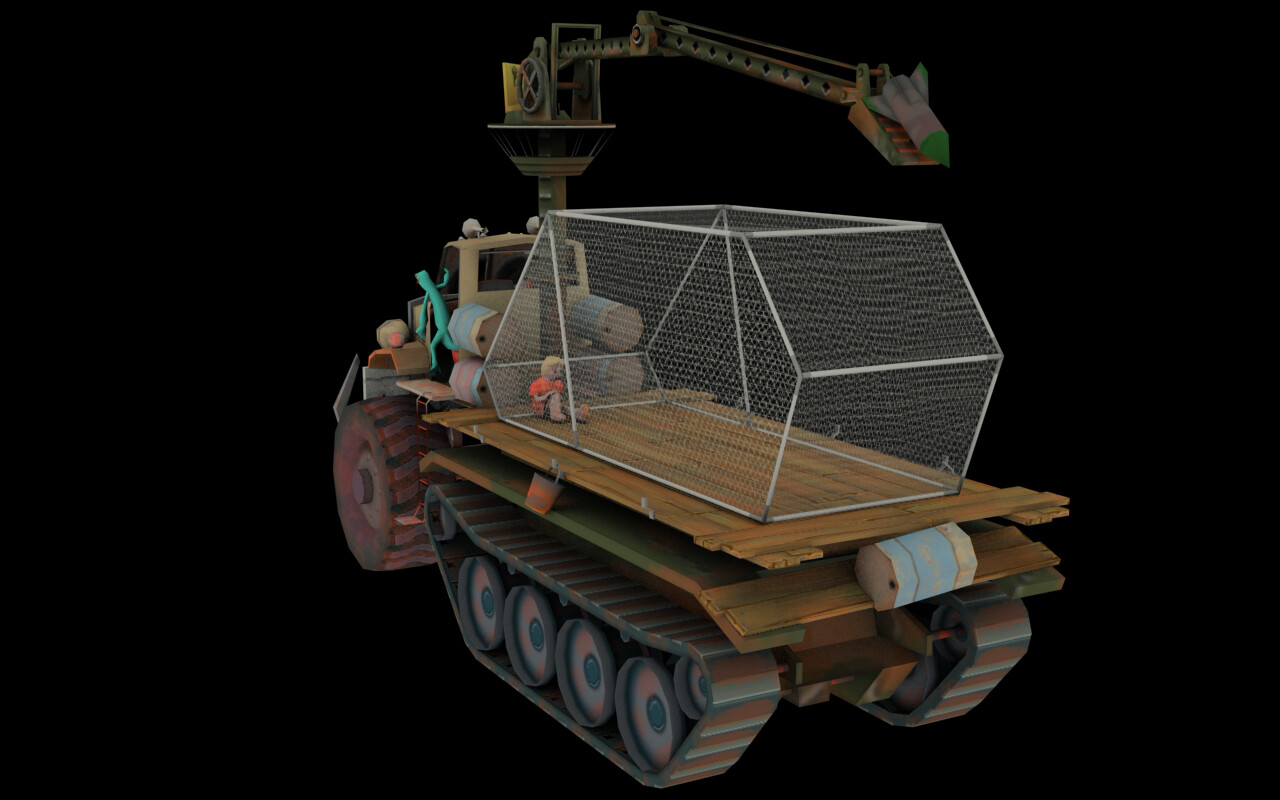 Harm Sollie - McLeach Truck Lowpoly