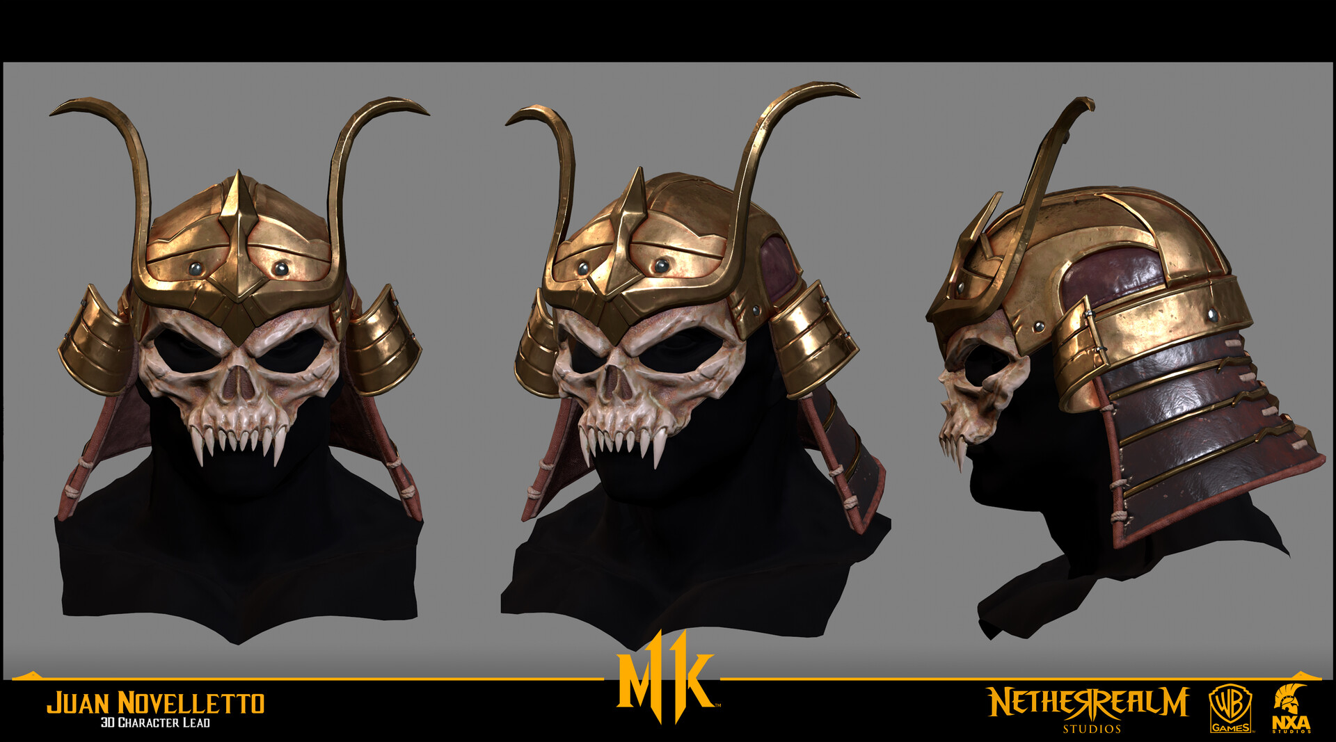 Shao Kahn Helmets (Mortal Kombat 11) .