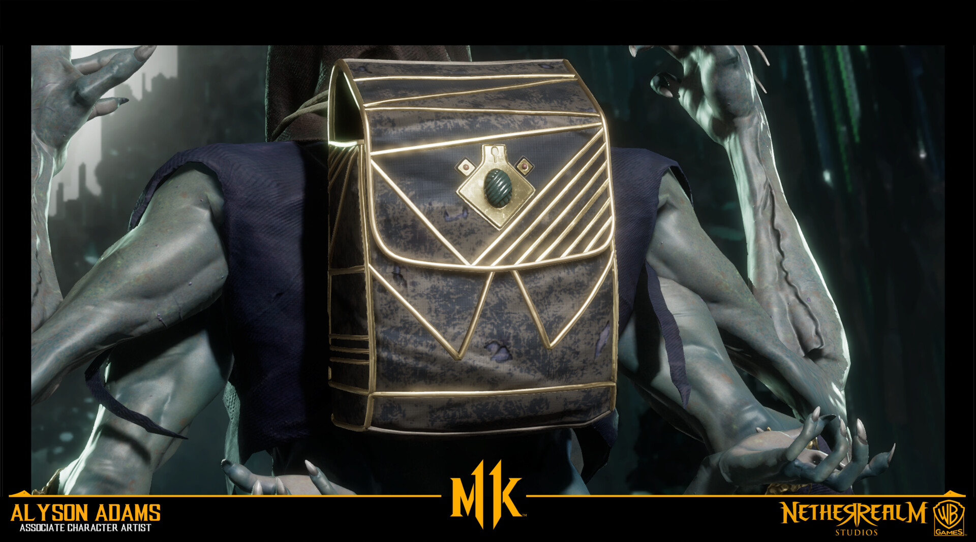Mortal kombat 11 backpack 2025
