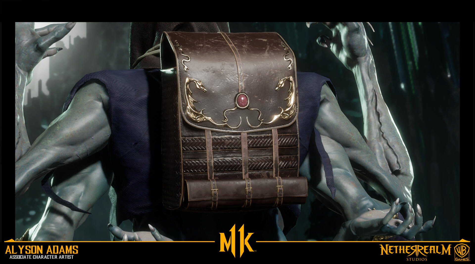 ArtStation Mortal Kombat 11 Kollector Backpack Gear