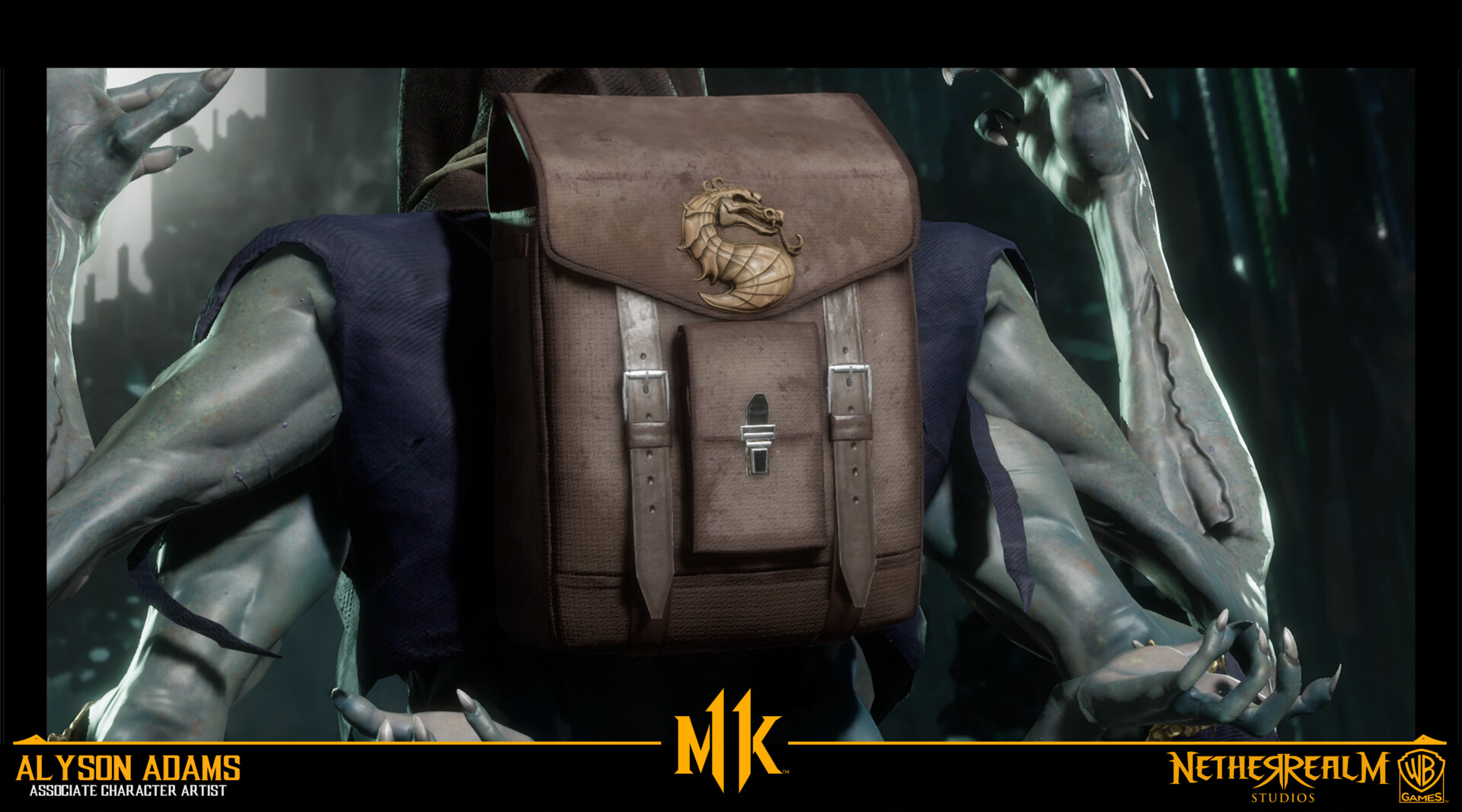 Mortal kombat bookbag cheap