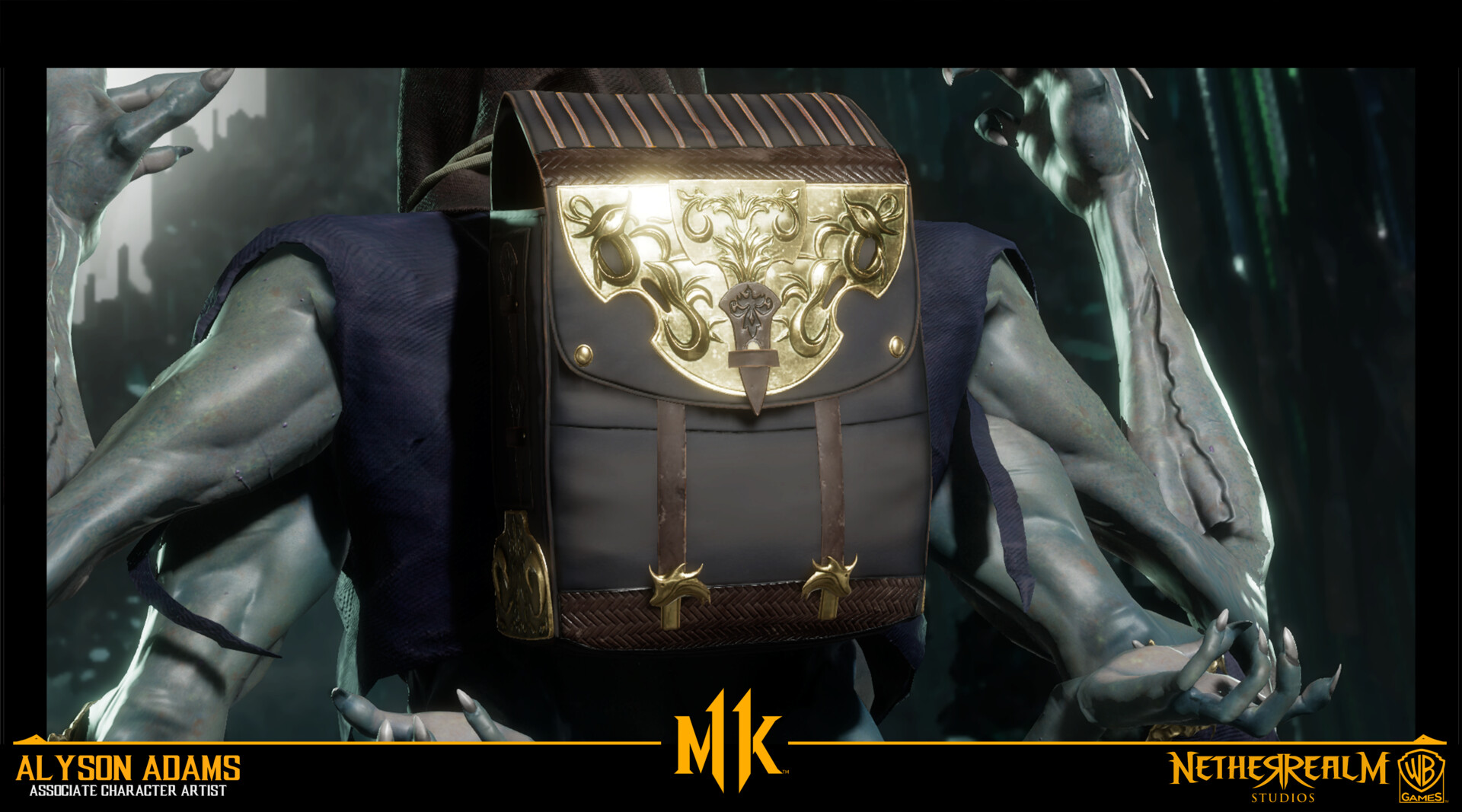 Mortal kombat 11 backpack store