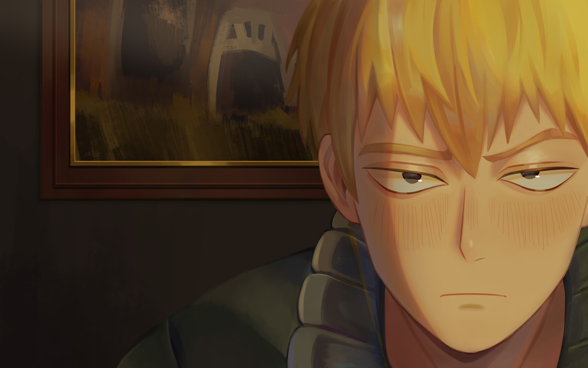 Get Wallpaper Artstation Reigen Redraw Charlene May Degorio Desktop Wallpaper
