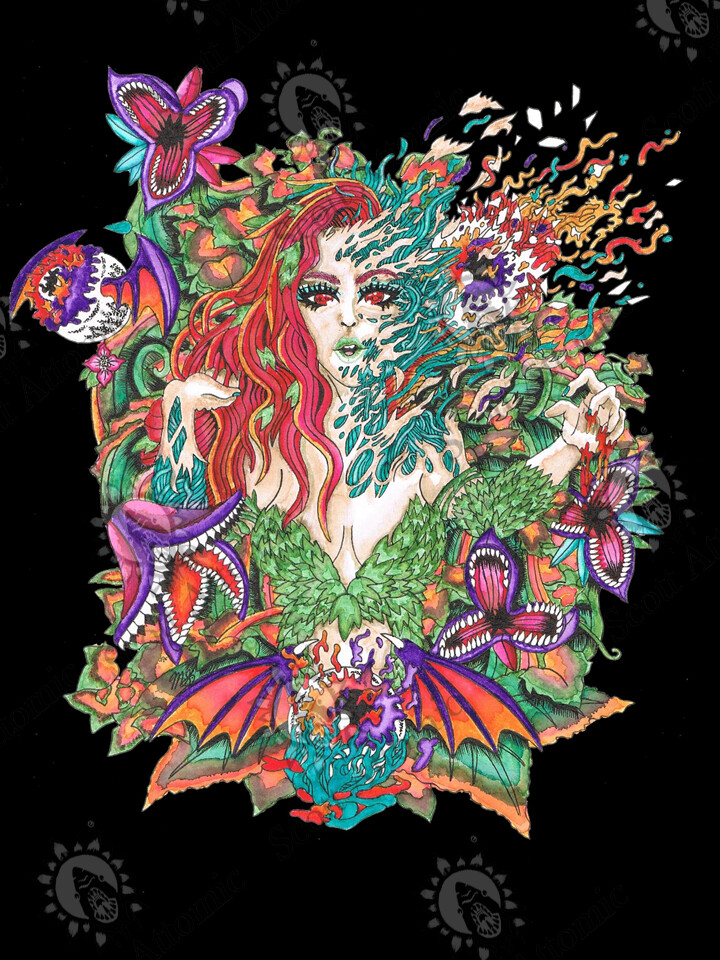 ArtStation - Anime Poison Ivy