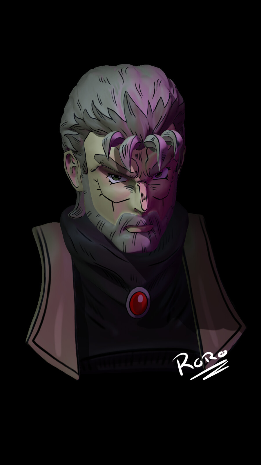 Artstation Joseph Jojo Joestar Romain Le Daniel