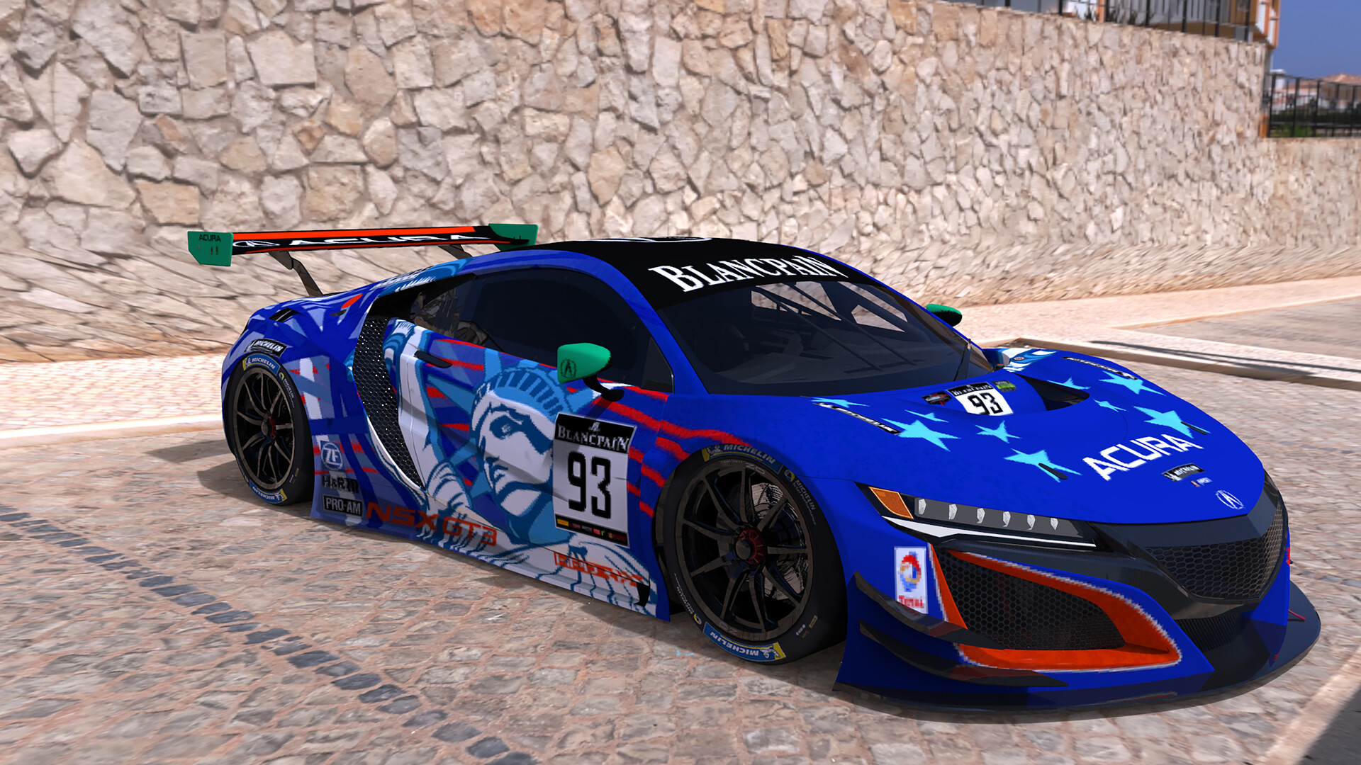 Artstation Acura Nsx Gt3 Michael Shank Blancpain Gt Ilham Al Hakim