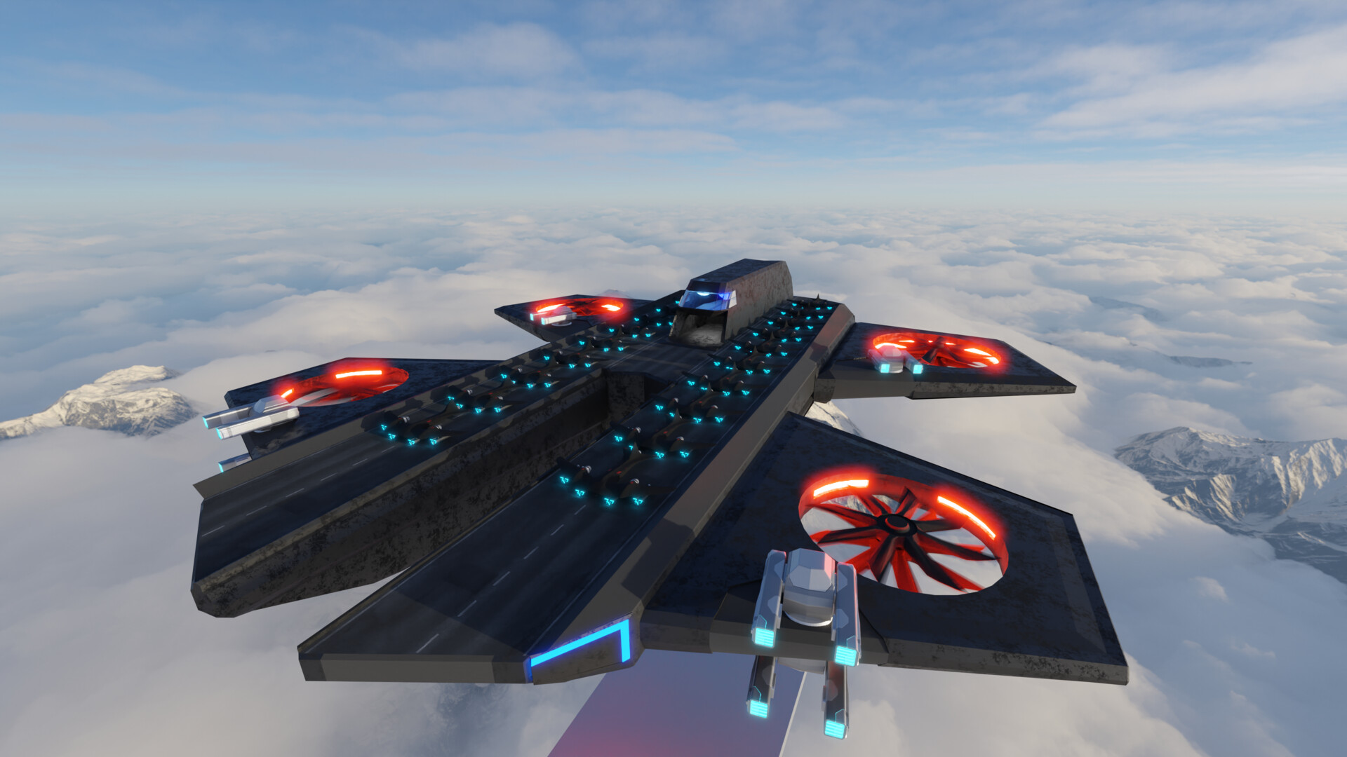 Minecraft helicarrier sale