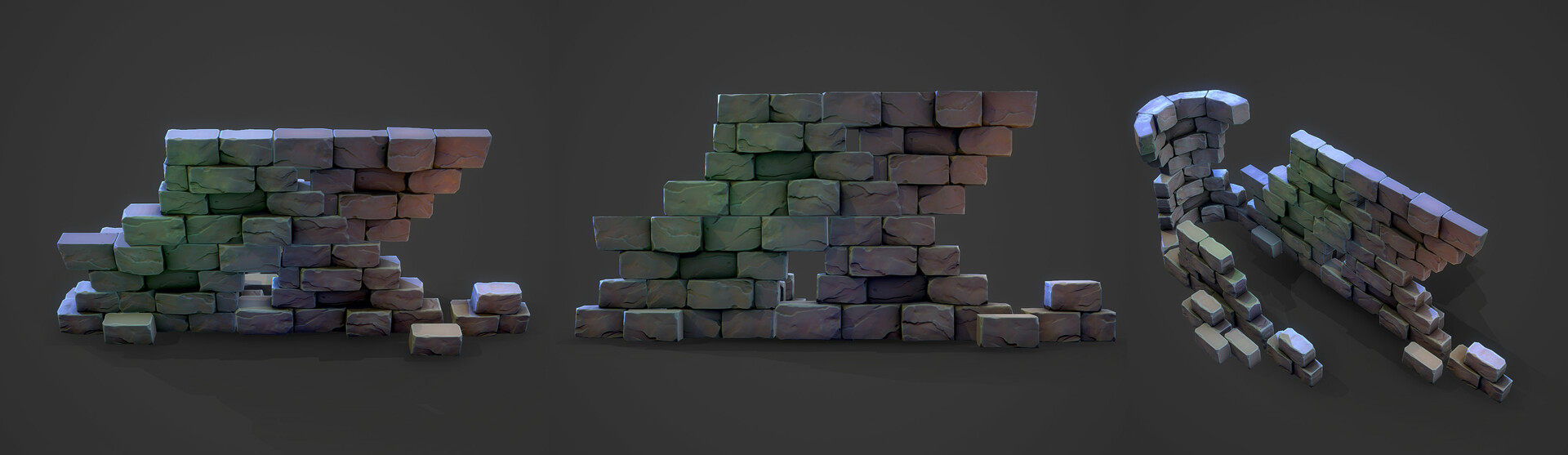3dextrude Tutorials Stylized Modular Wall