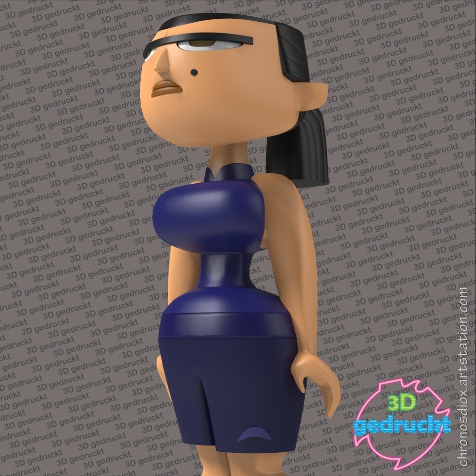 Mariano Castro Entenza Eva From Total Drama Figure Design