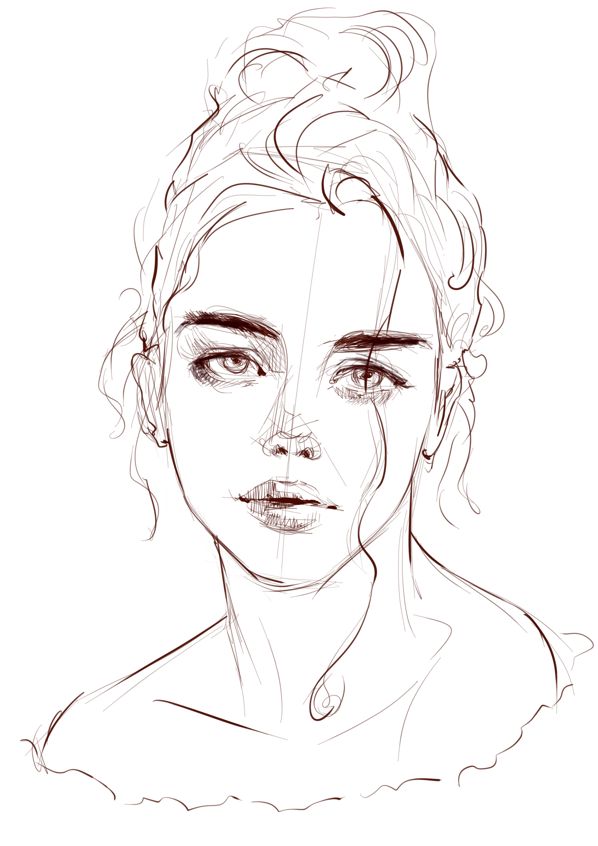 Jebo Girl S Face Use curved lines rather than angled ones if you plan on drawing a female character. jebo girl s face
