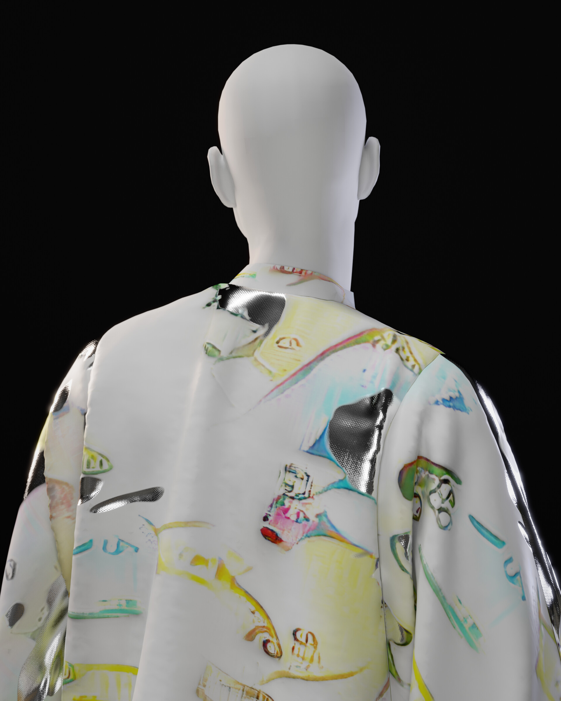 Creating 3DCG from AI-generated images] Modeling clothes designed by –  OpenFashion