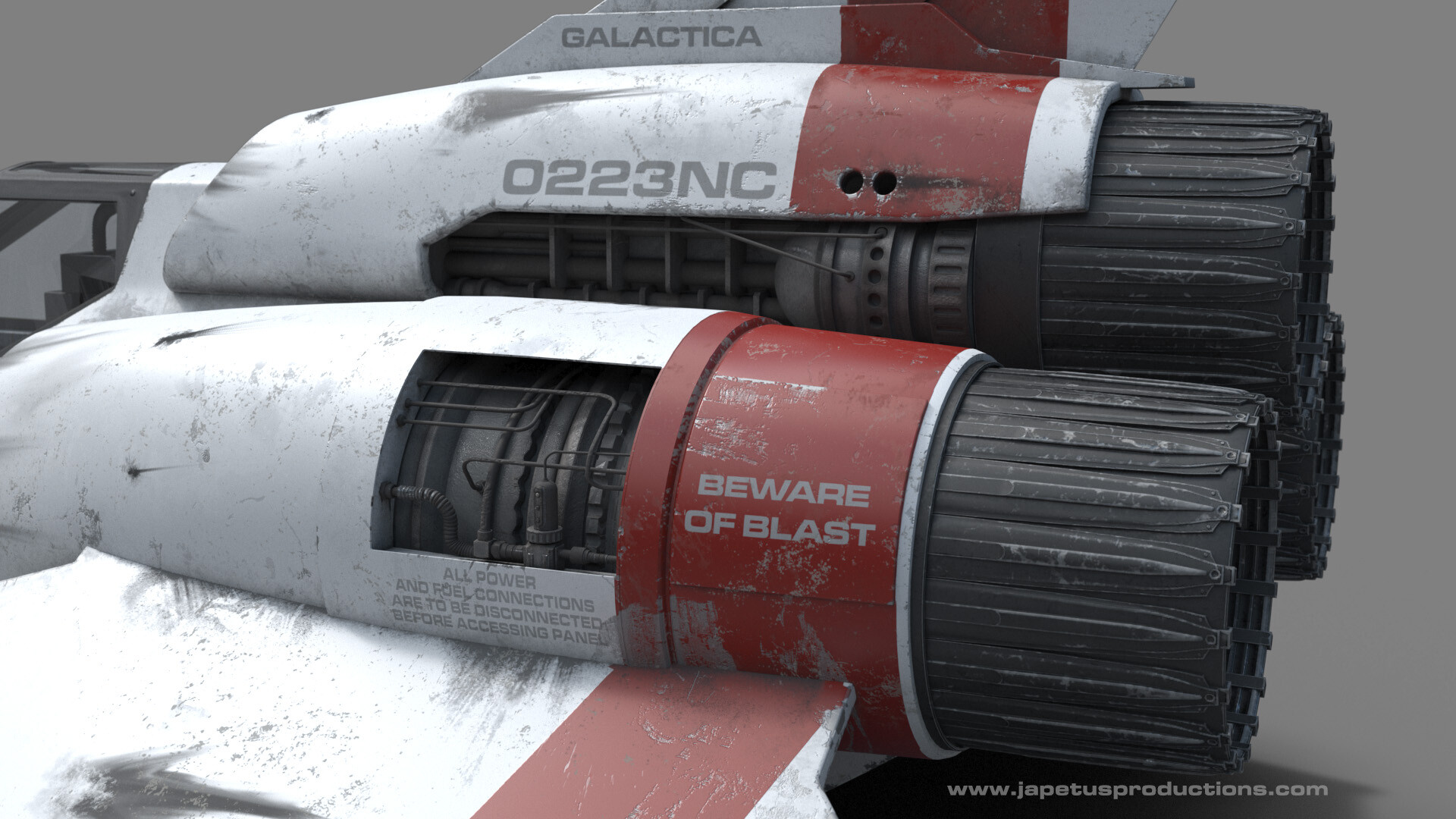 Mike Hanson - Battlestar Galactica Viper Mark 2