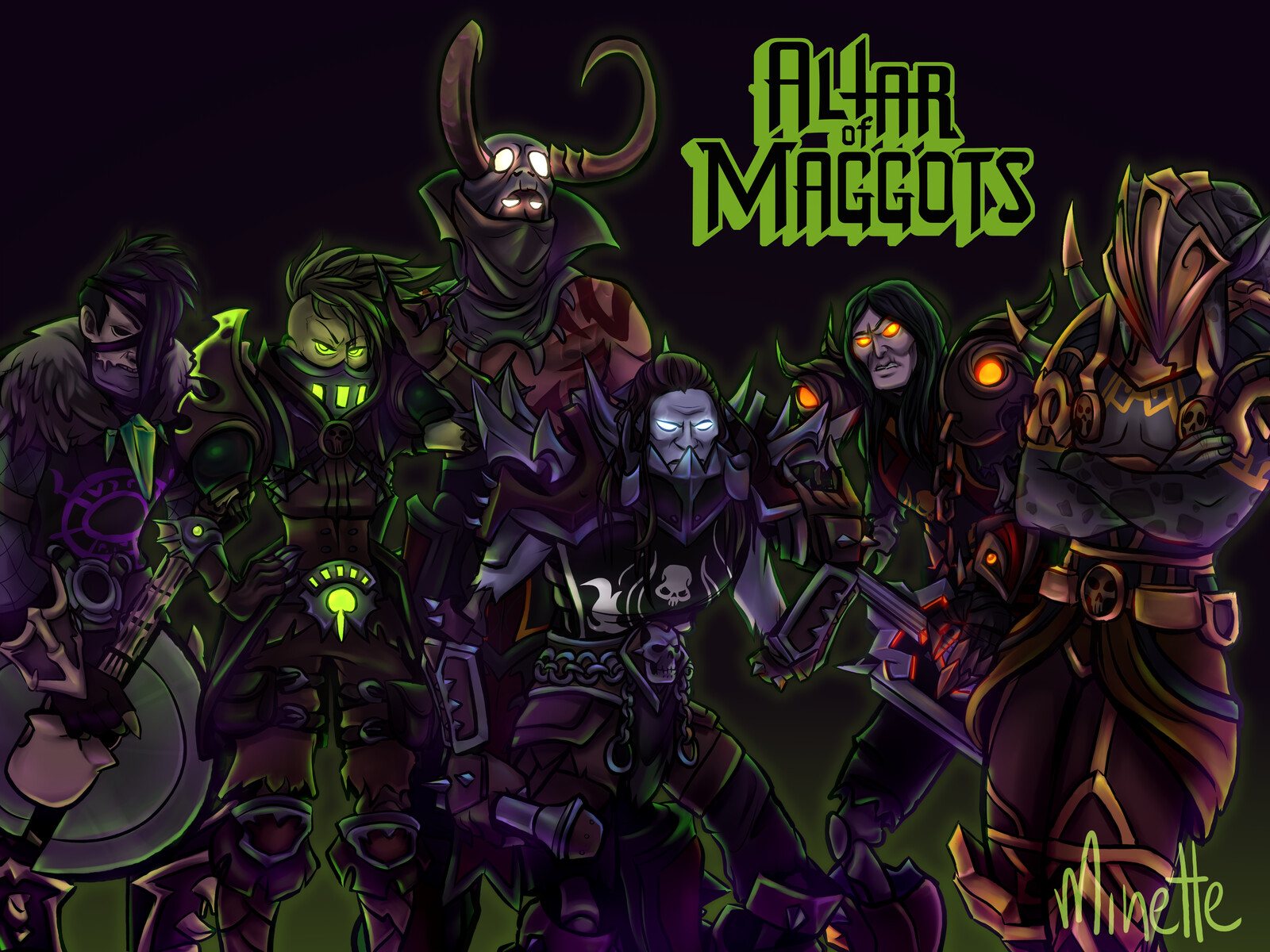 Altar of Maggots (Commission)