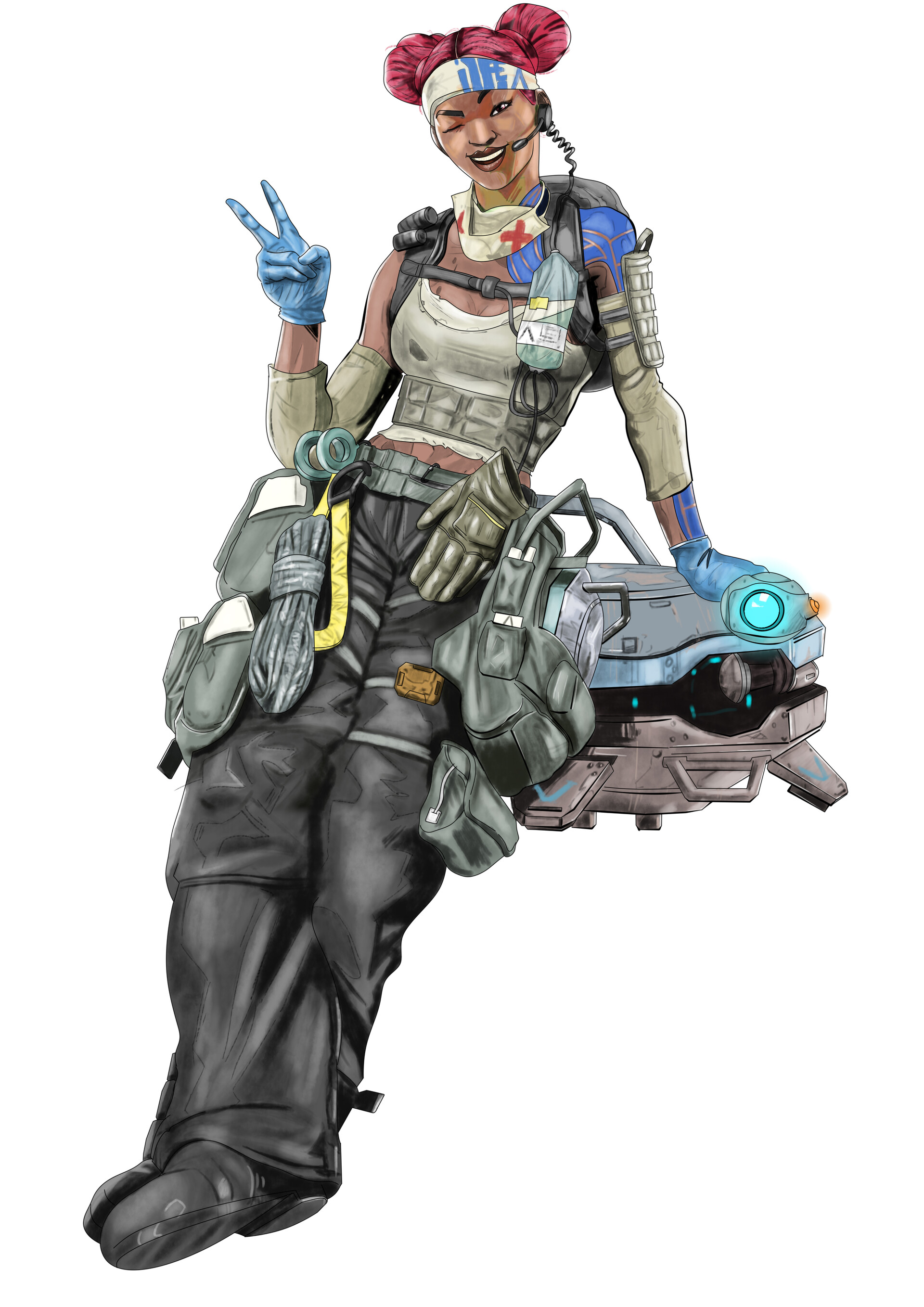 Artstation Fanart Of Lifeline From Apex Legends Abdelmounim Bouazzaoui I really like apex legends tbh so i made this fan art :3 you can follow me here: apex legends abdelmounim bouazzaoui