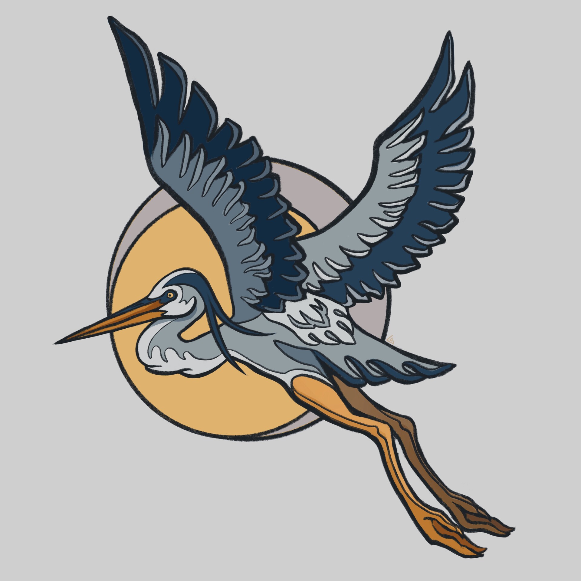 Bird Heron Stork Logo Design Birds Heron  Stock Illustration  94871893  PIXTA