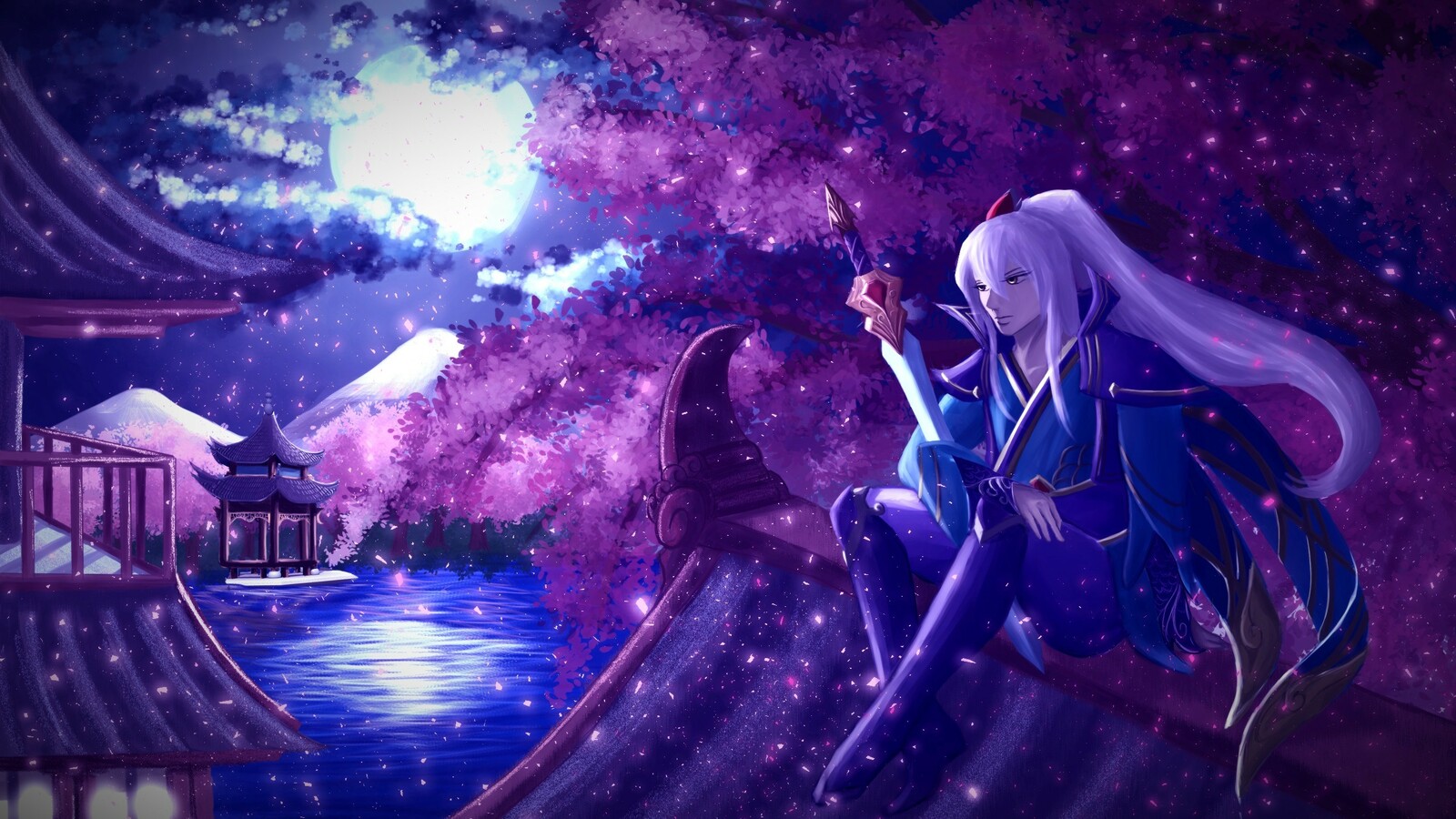 Artstation Enduring Sword Talon Background League Of Legends Jenny W