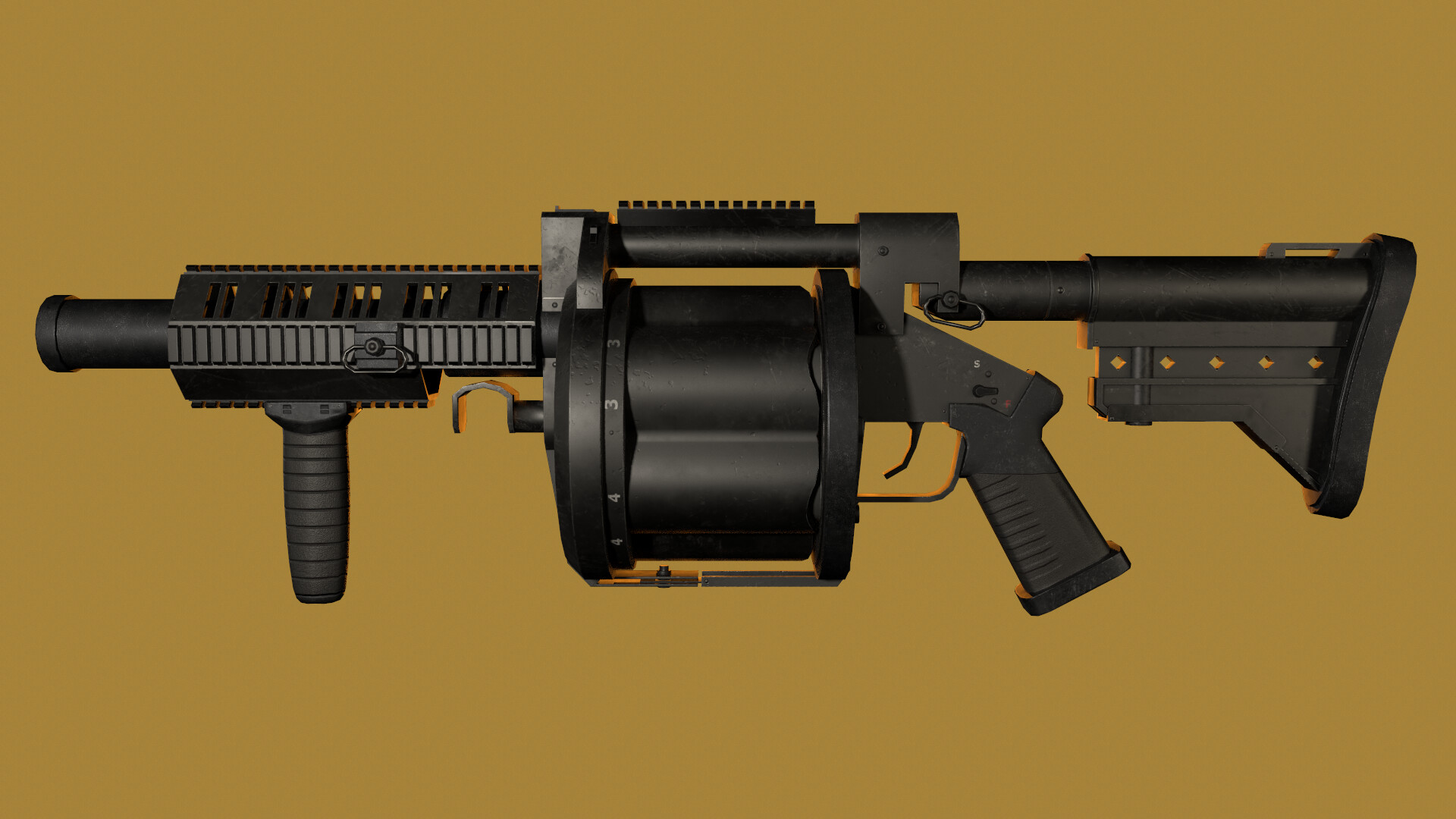 Revolver Grenade Launcher