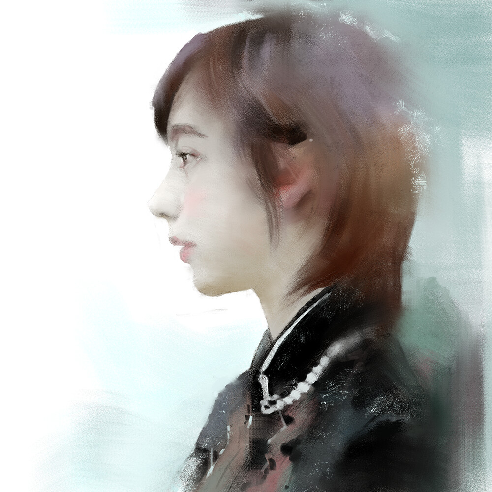 Toko Suzuki Portrait Painting