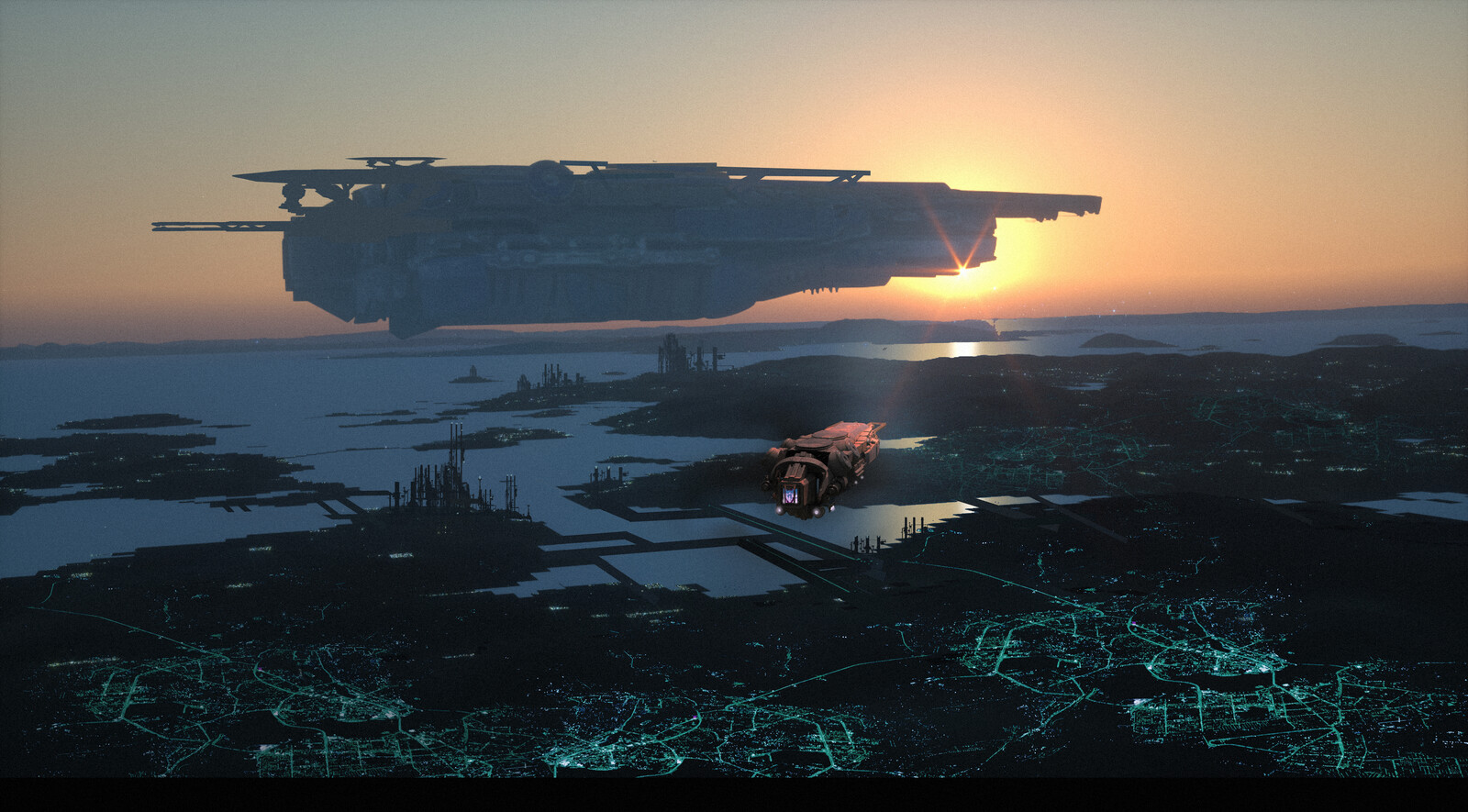 requesting landing permission
