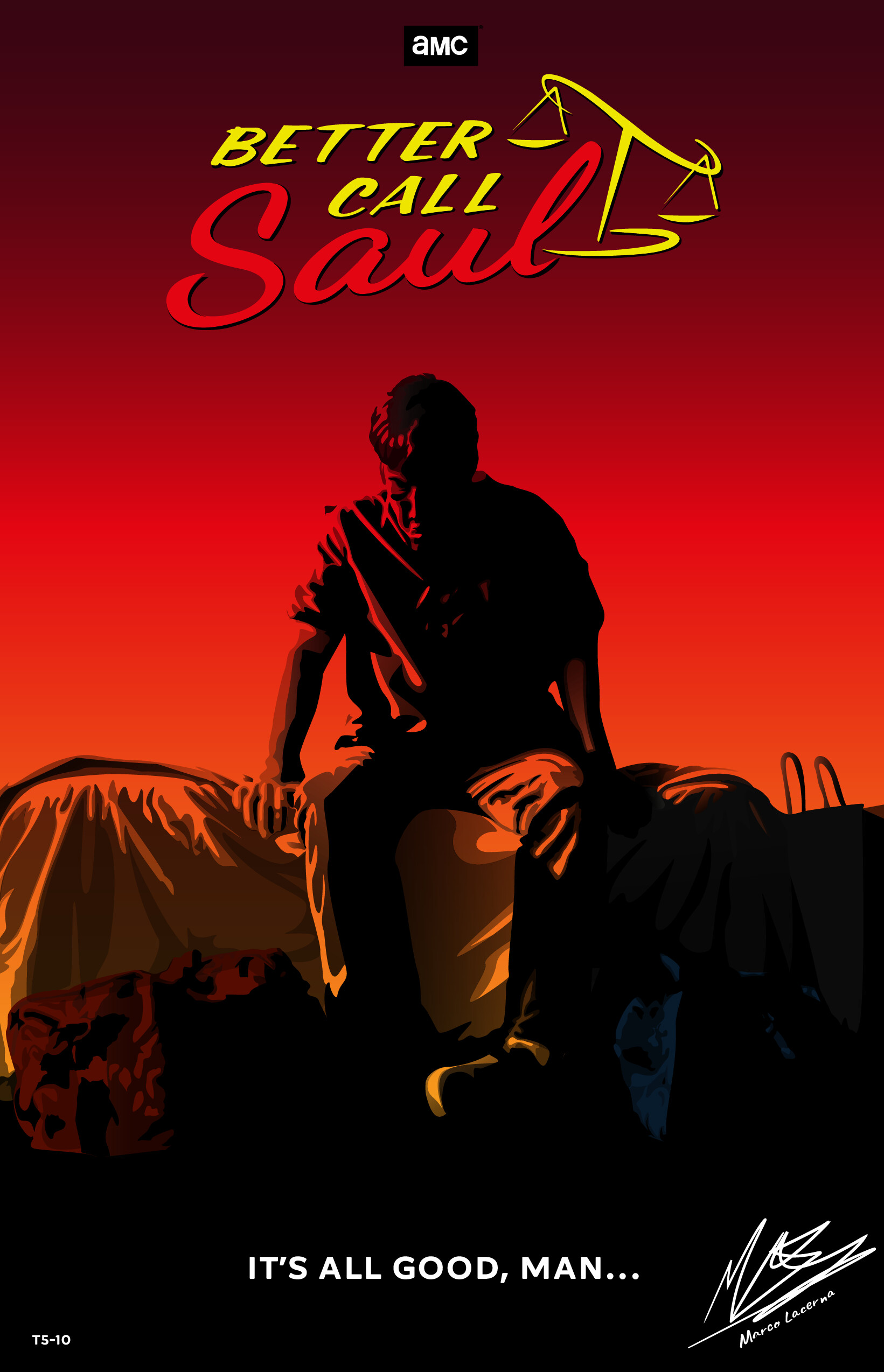 ArtStation Better Call Saul Poster (Variant)