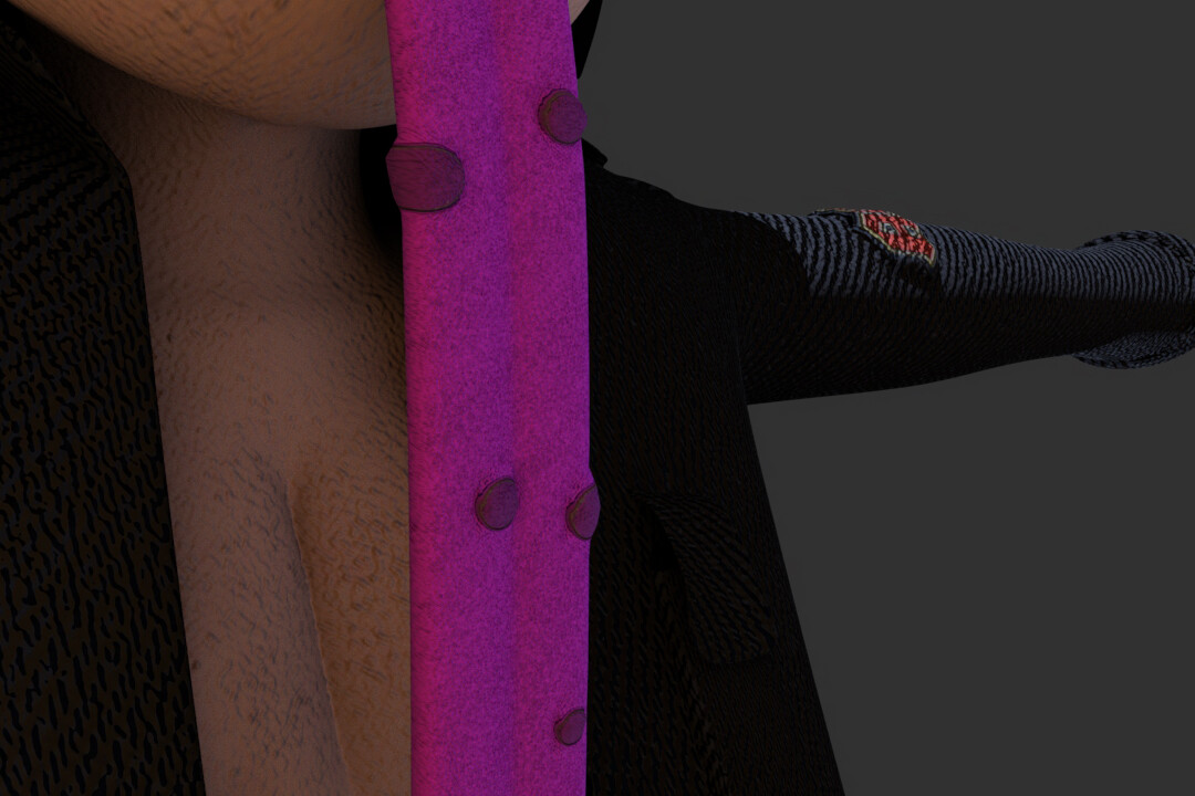 A close up on the tongue