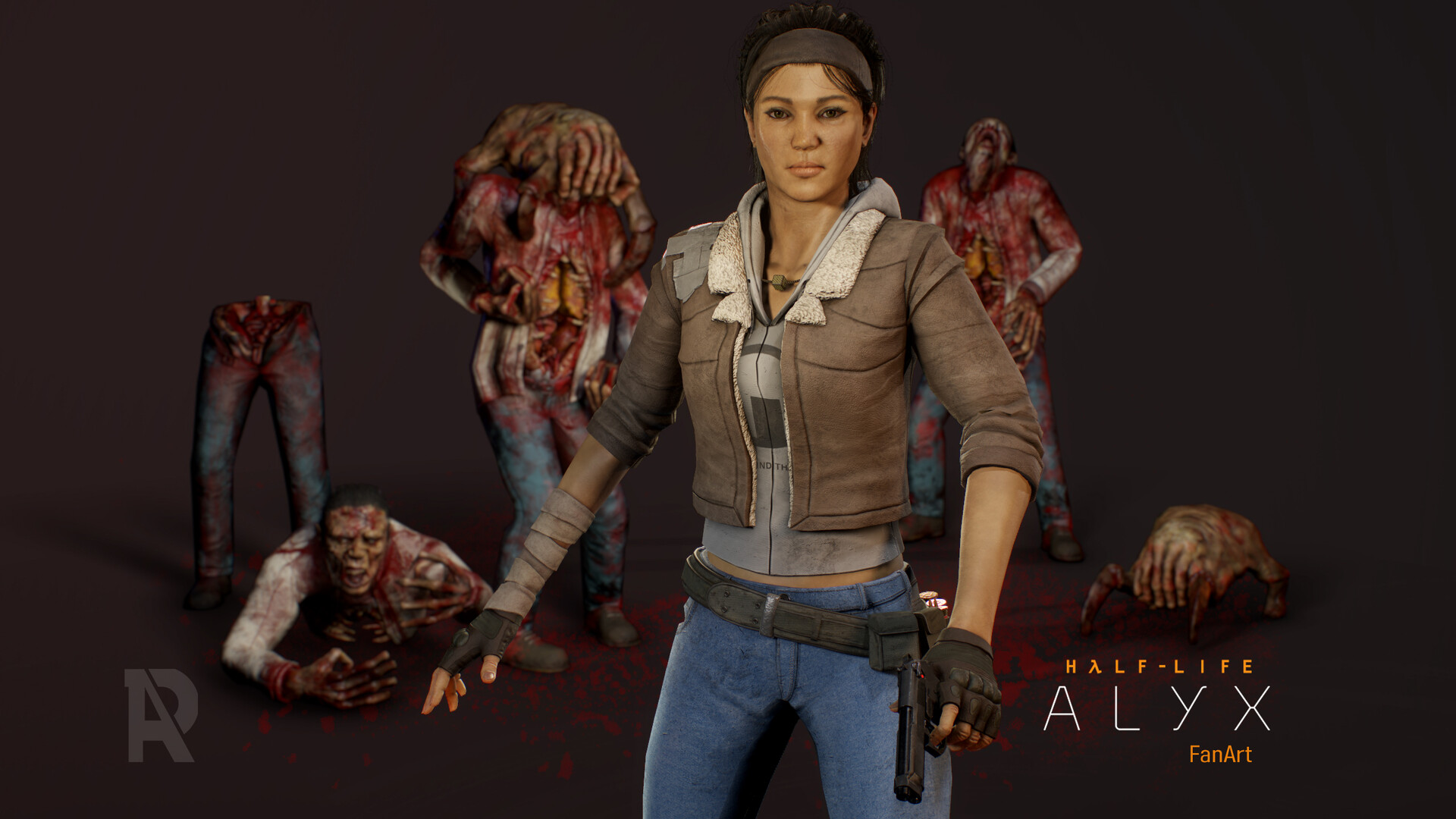 ArtStation - Alyx Vance (Half Life 2)