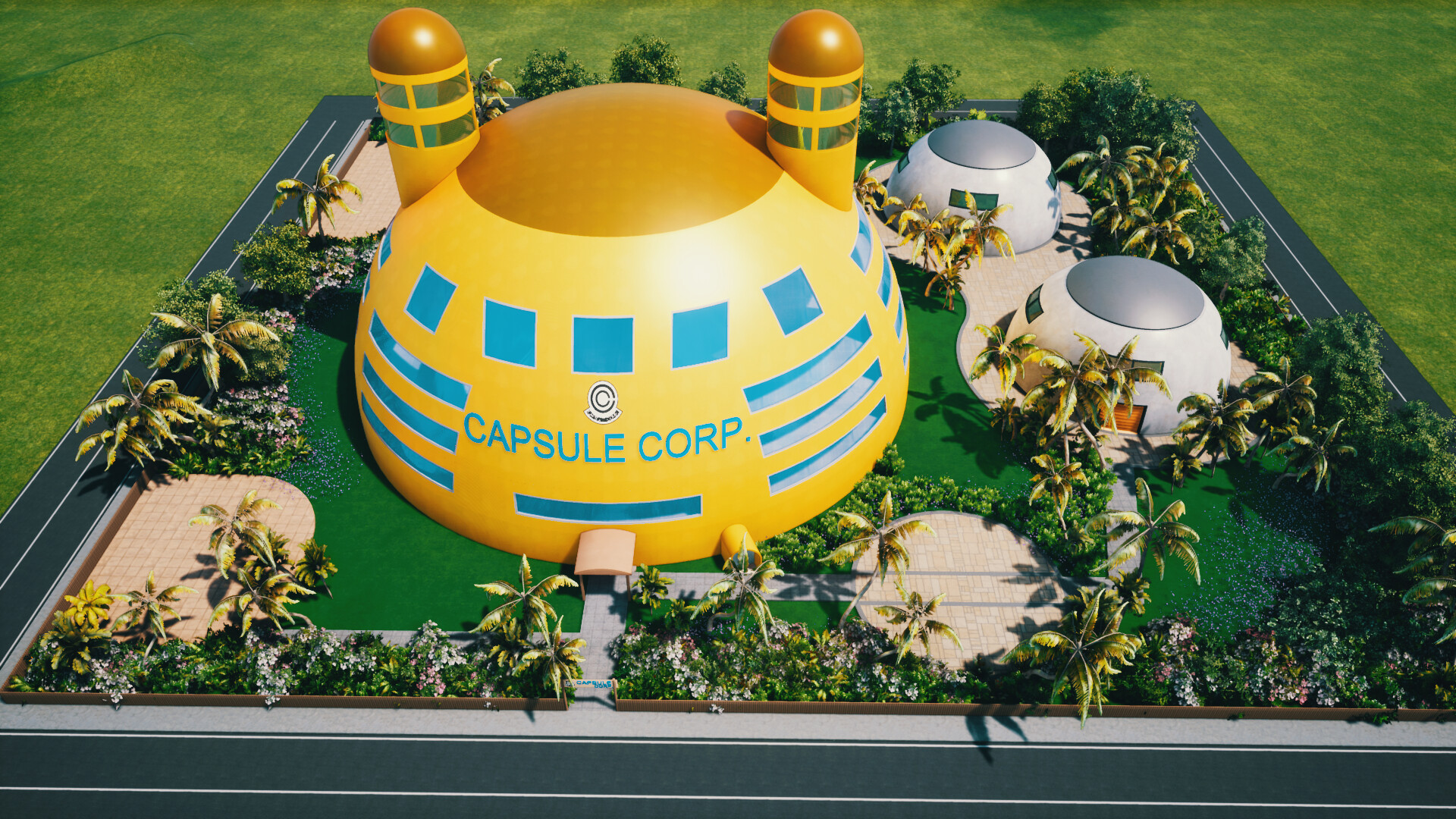 Kevin Cerbito ReCreating Dragon Ball Structures/Houses