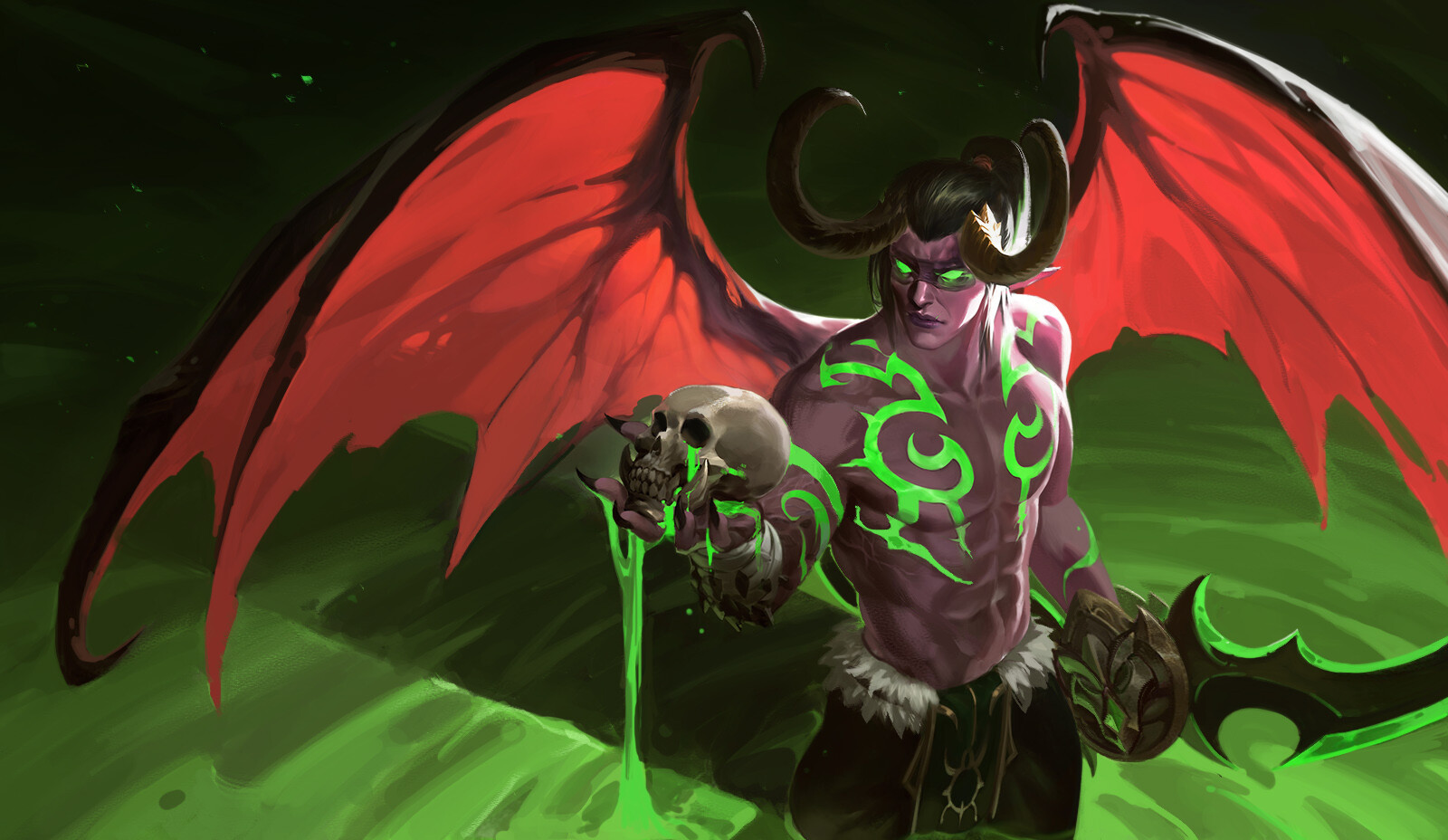 高逸尘 伊利丹illidan Fanart