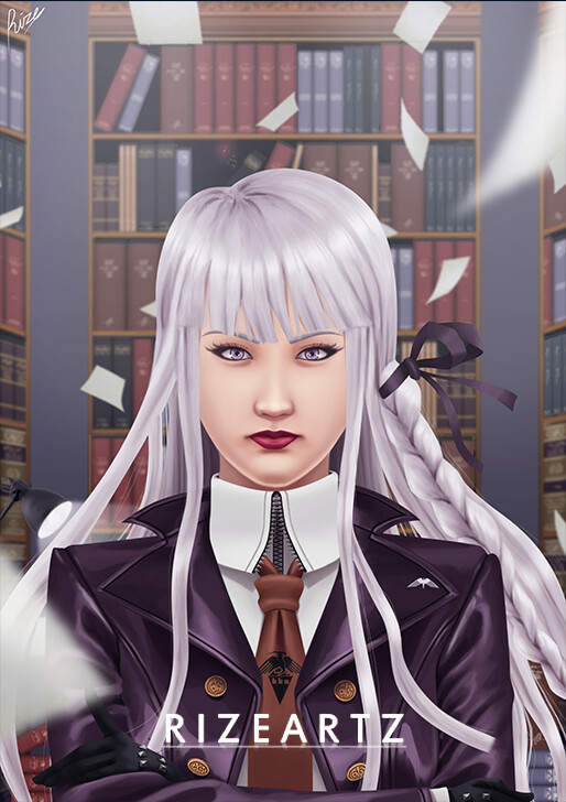 Michael Consolacion Fanart Danganronpa Kyoko Kirigiri Killing harmony is the latest game in the danganronpa series, with a brand new danganronpa 3 is an anime split into future arc (a sequel to danganronpa 2) and despair arc (a. kyoko kirigiri