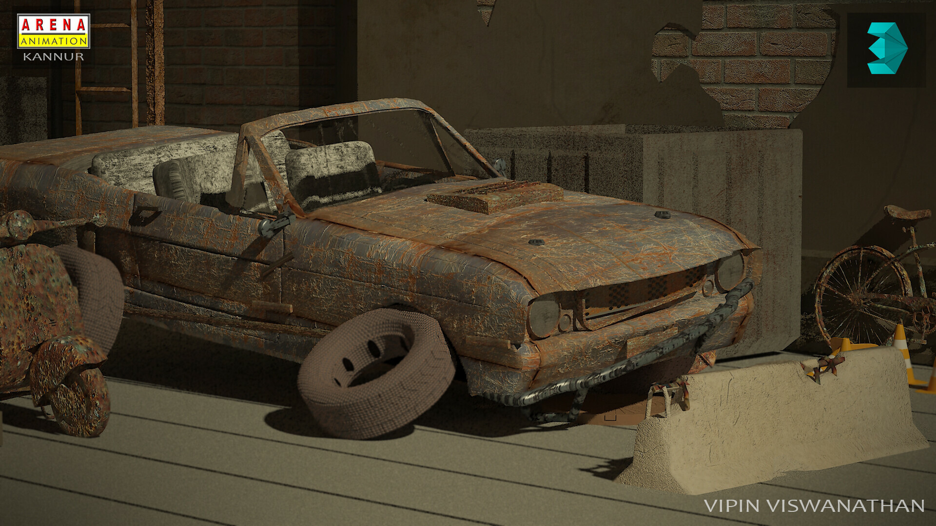Artstation Set Modeling Vipin Vishwan