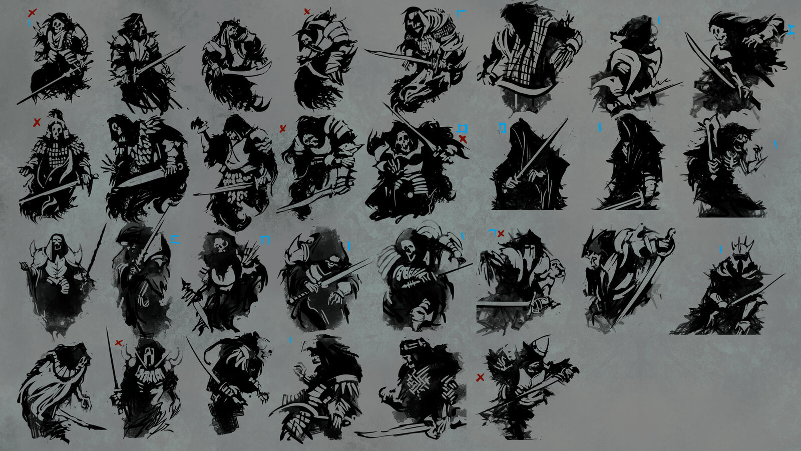 Silouhette studies