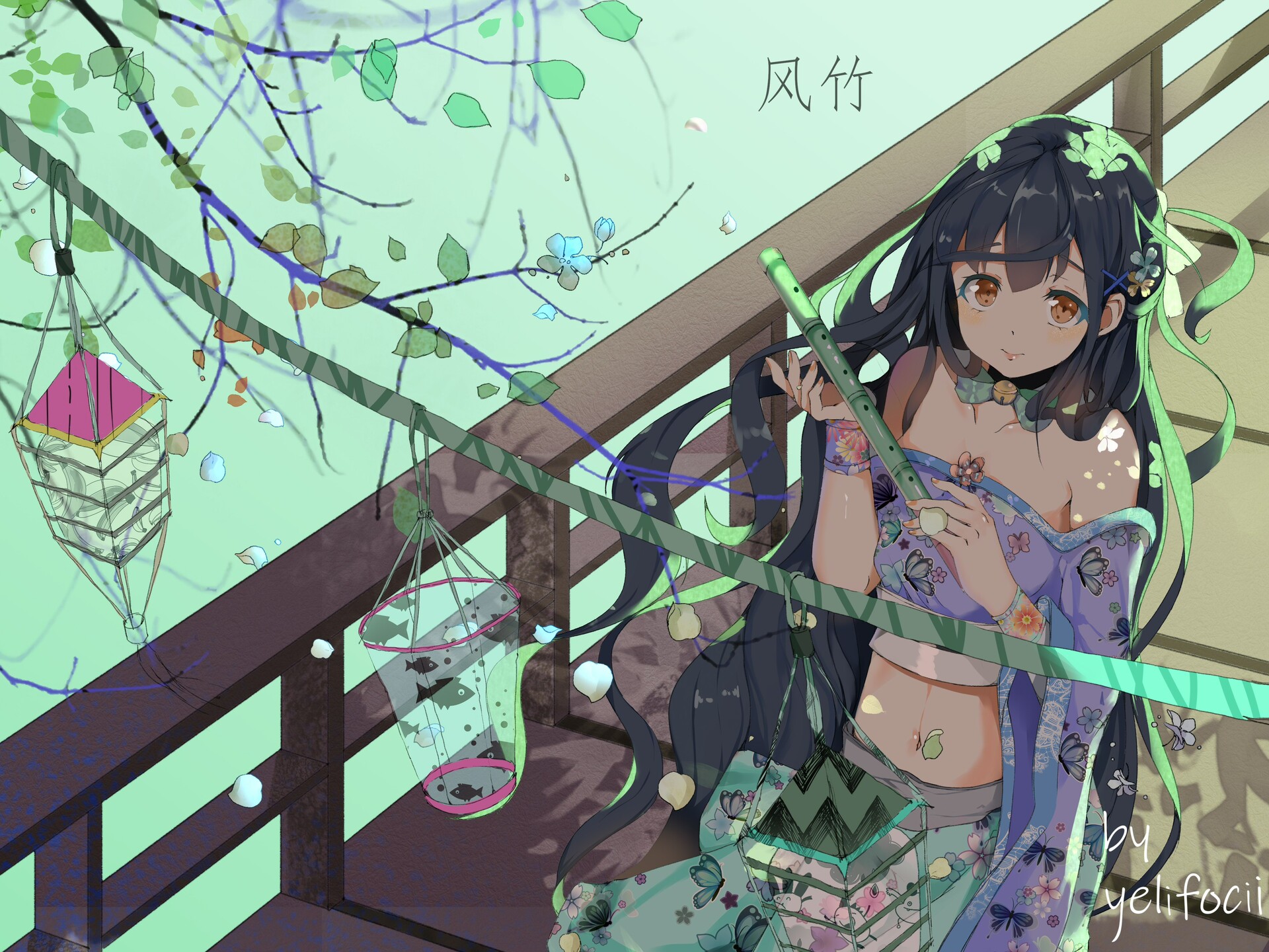 Artstation 东方幻想 风竹