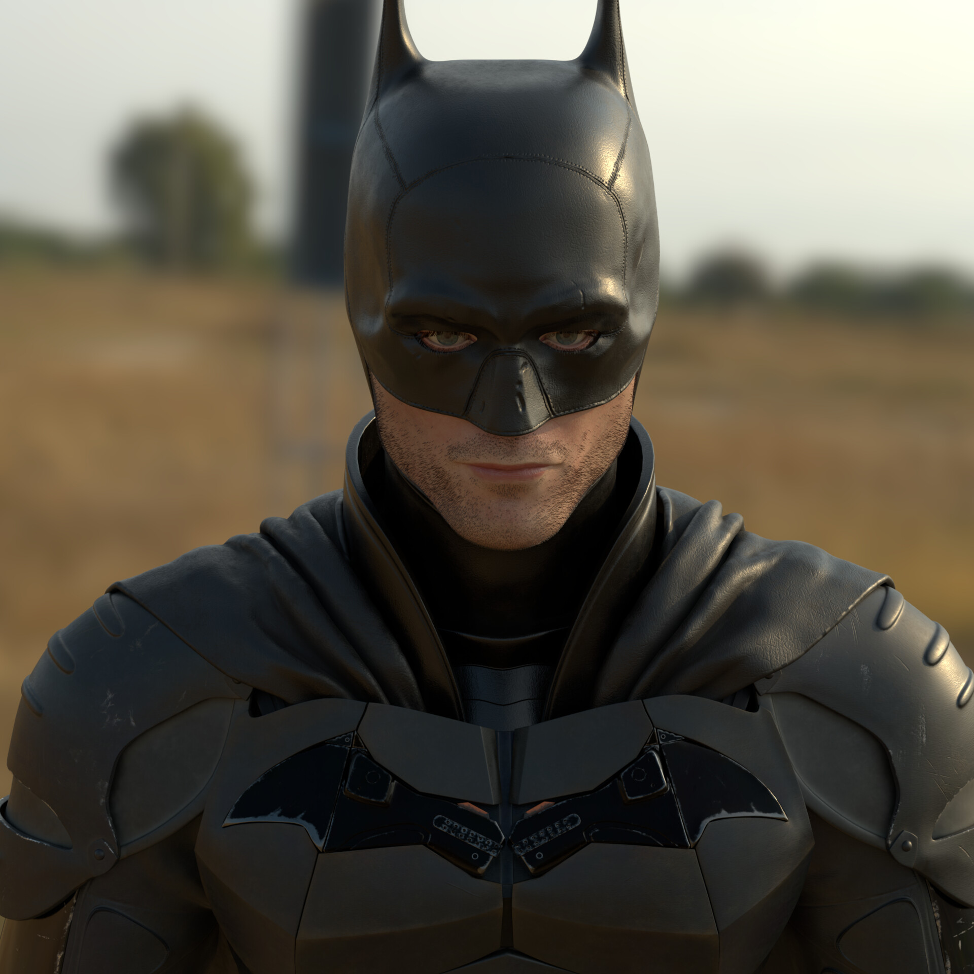 ArtStation - The Batman 3D portrait_part2