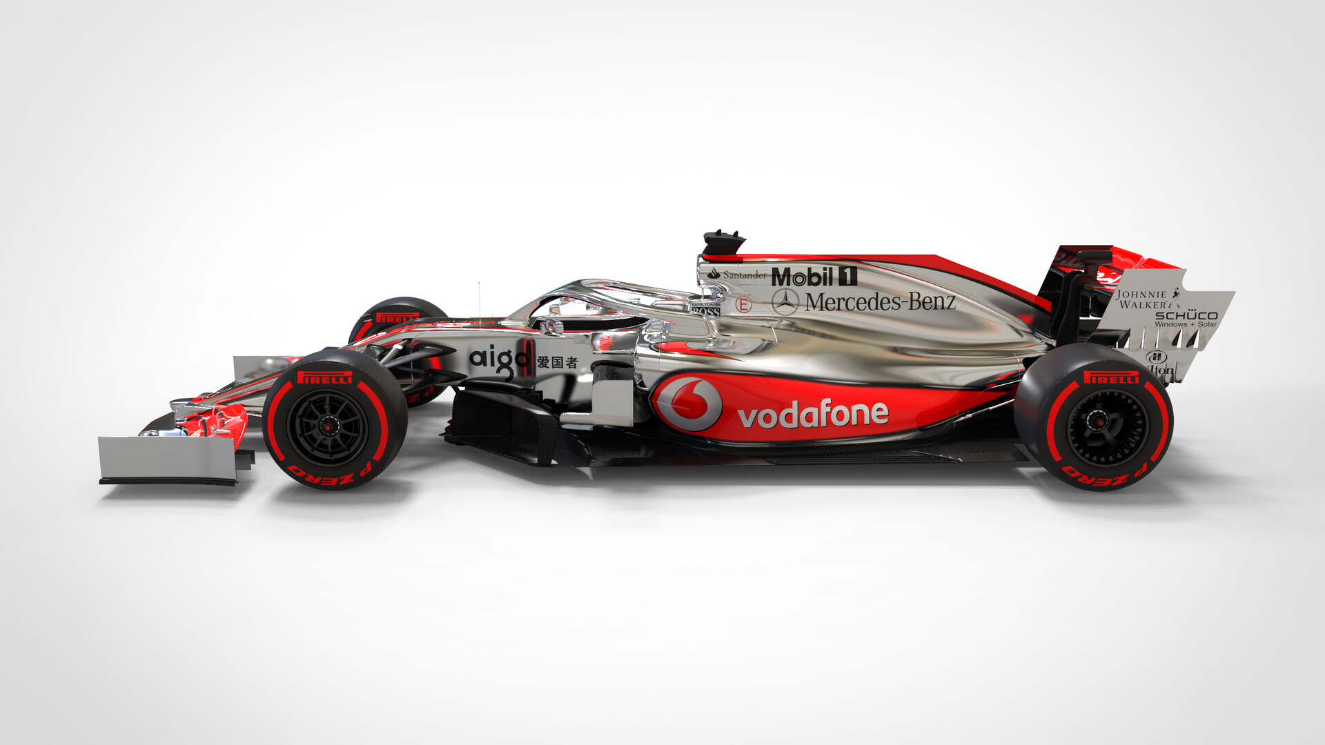 ArtStation - Formula 1 McLaren MCL34 with 2008 McLaren skin