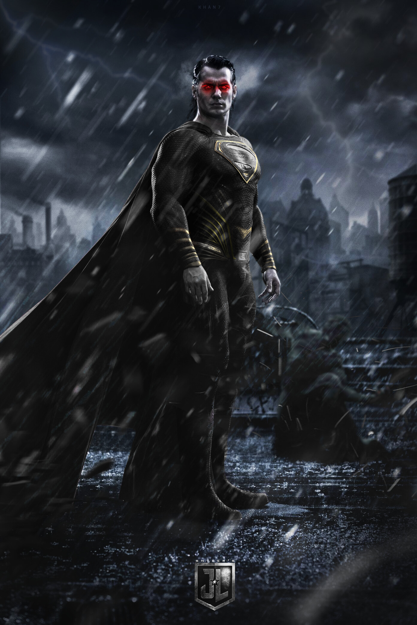 Arafat Khan Black Superman Wallpaper