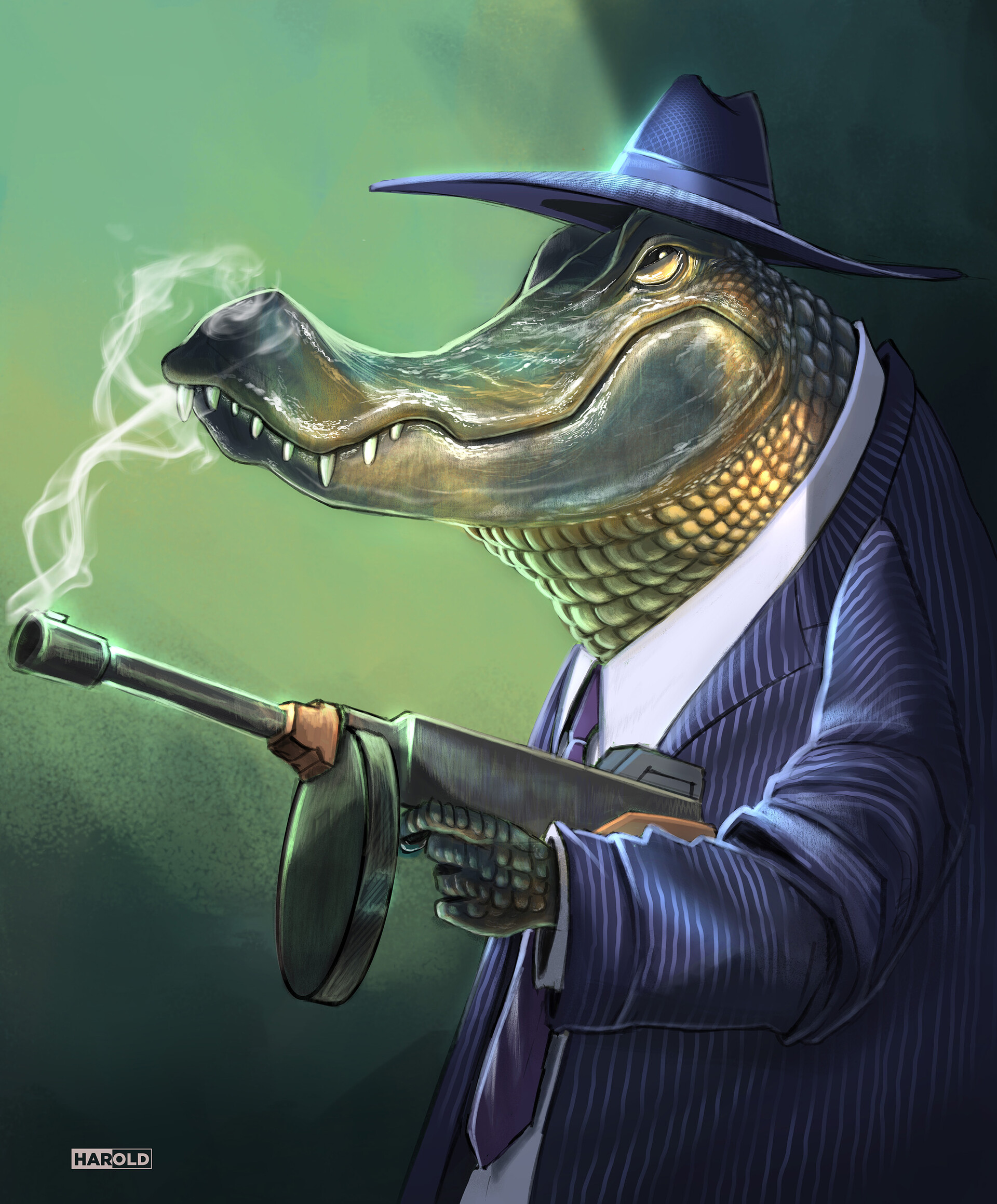 ArtStation - Character design, Harold Palacios