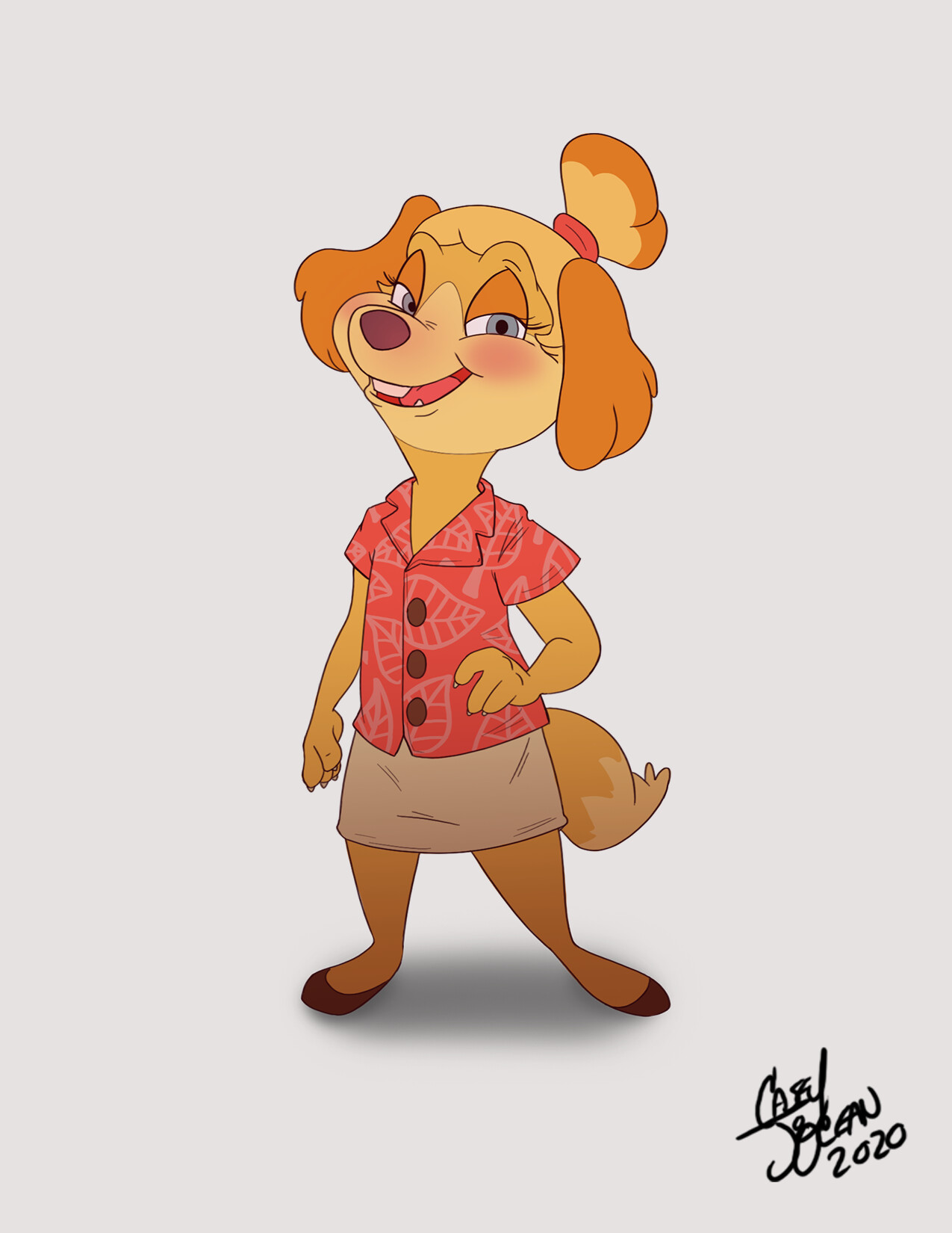 Artstation - Animal Crossing - Inspired By Don Bluth's Style