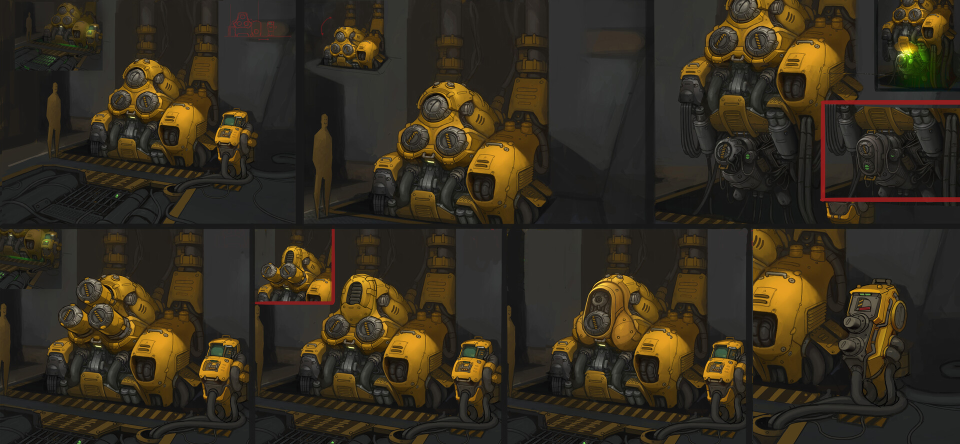 Artstation Cancelled Project 5 Props Machinery Weapons