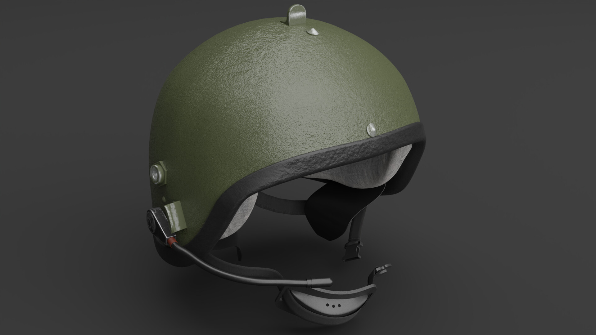 Helmet without clearance visor