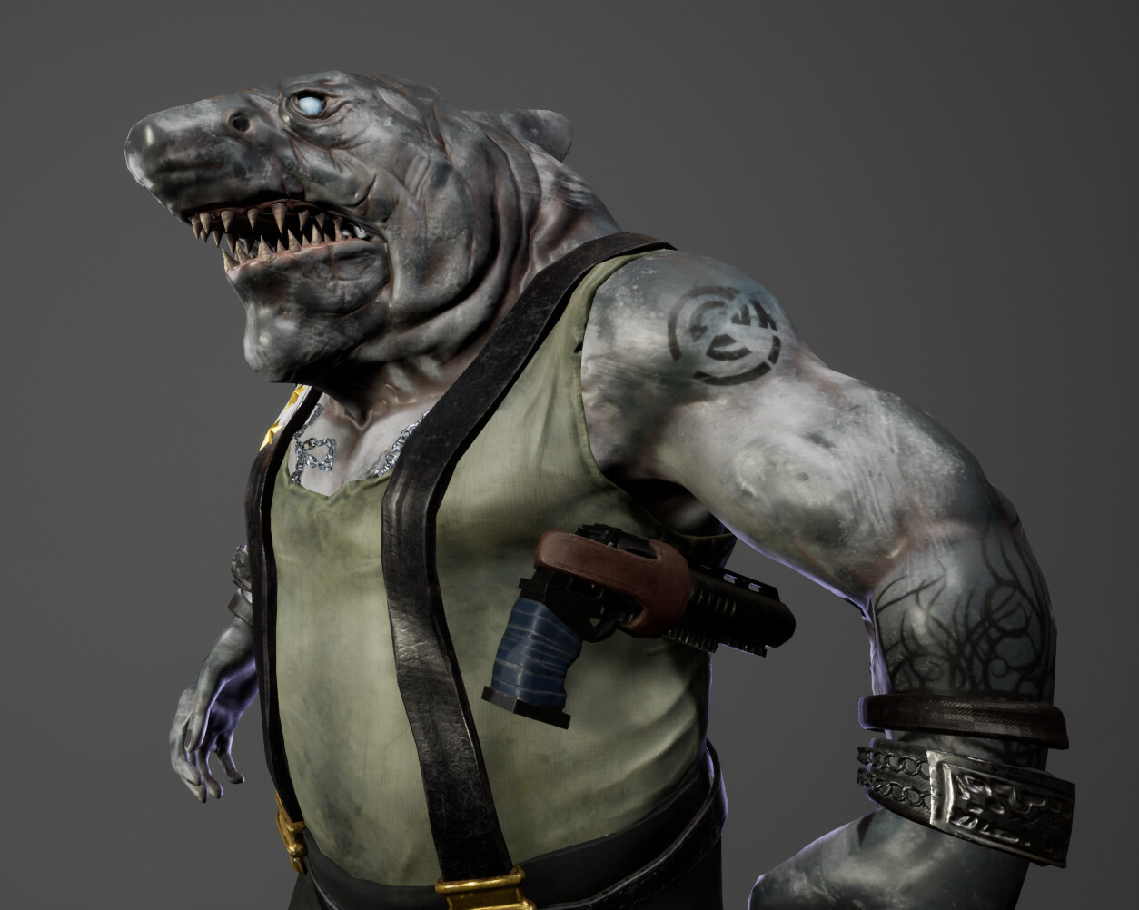 Igraine Caldow Beyond Good And Evil 2 Hybrid Shark Fan Art