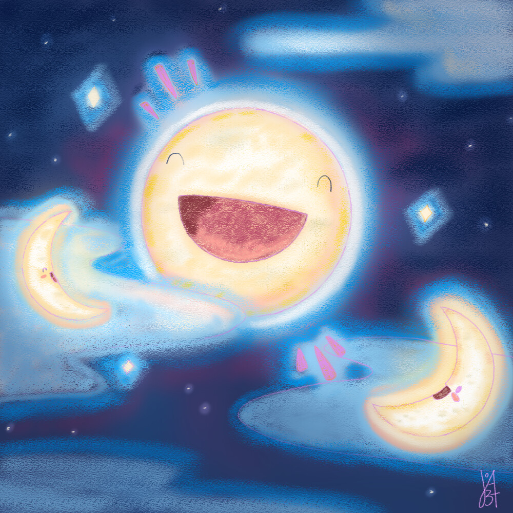 #2 Moons are completely round when fully grown.